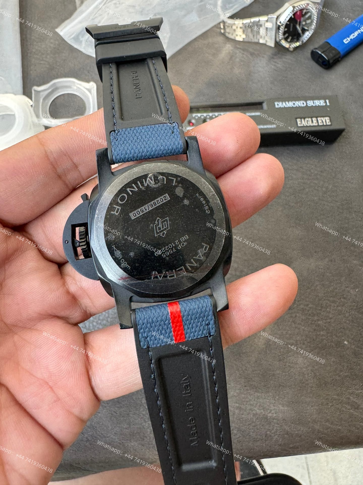Panerai Super Clone Luminor PAM01408 Luna Rossa 40MM