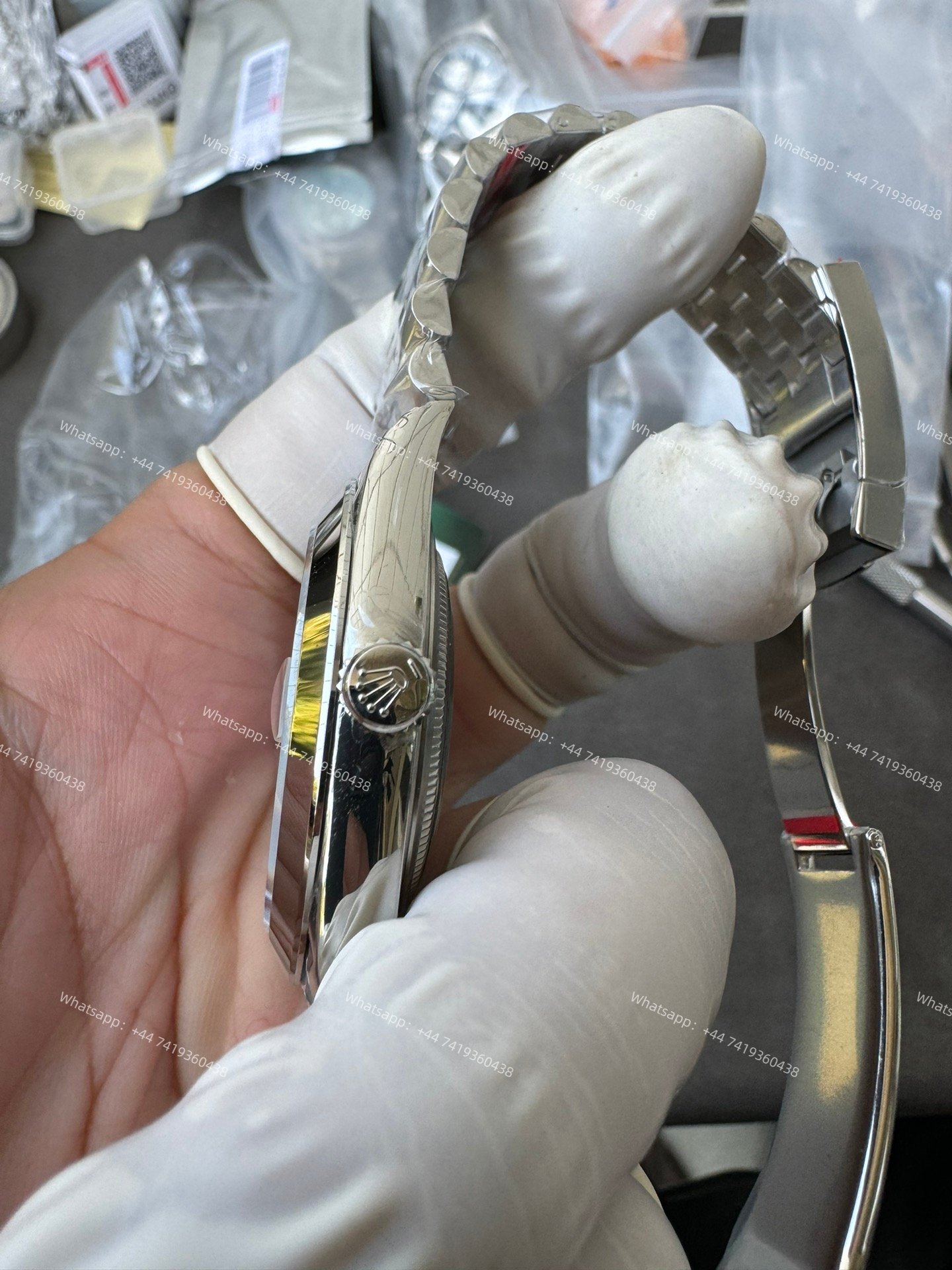 Rolex Datejust M126300-0008 1:1 Replica Gray Dial Jubilee 41MM 3235 Movement Super Clone Watch