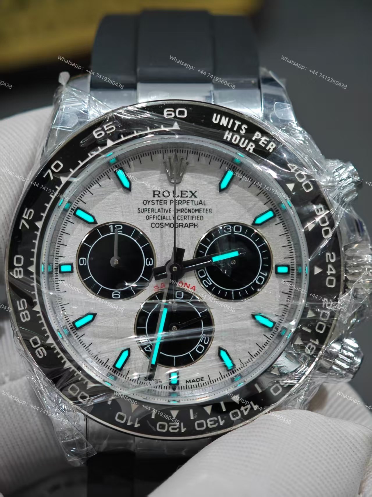 Rolex Super Clone Daytona M126519LN-0007 Meteorite Dial  4131 Movement