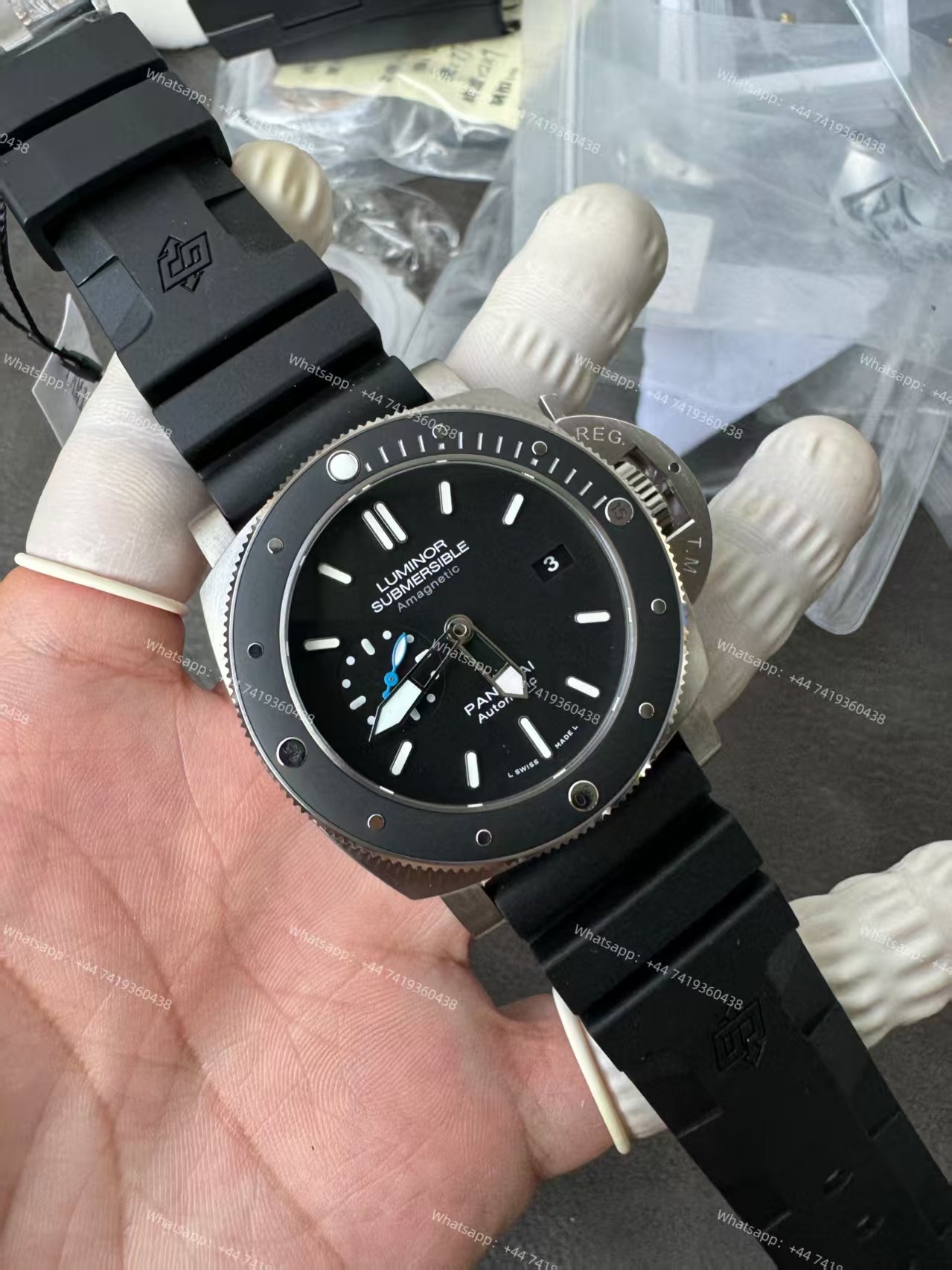 Panerai Super Clone Submersible PAM01389 Titanium Diver’s 47MM