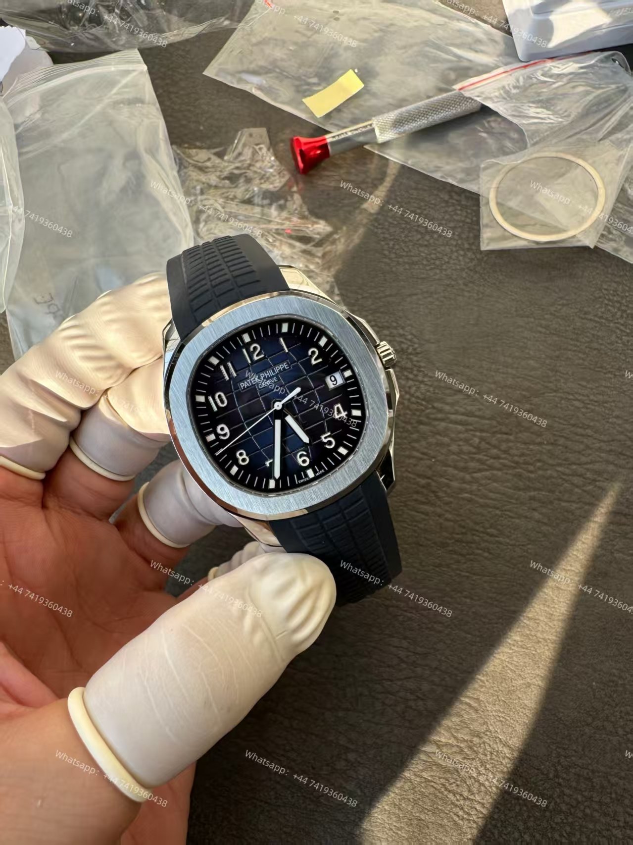 Patek Philippe Super Clone Aquanaut 5168G-001 Blue Dial 42.2MM