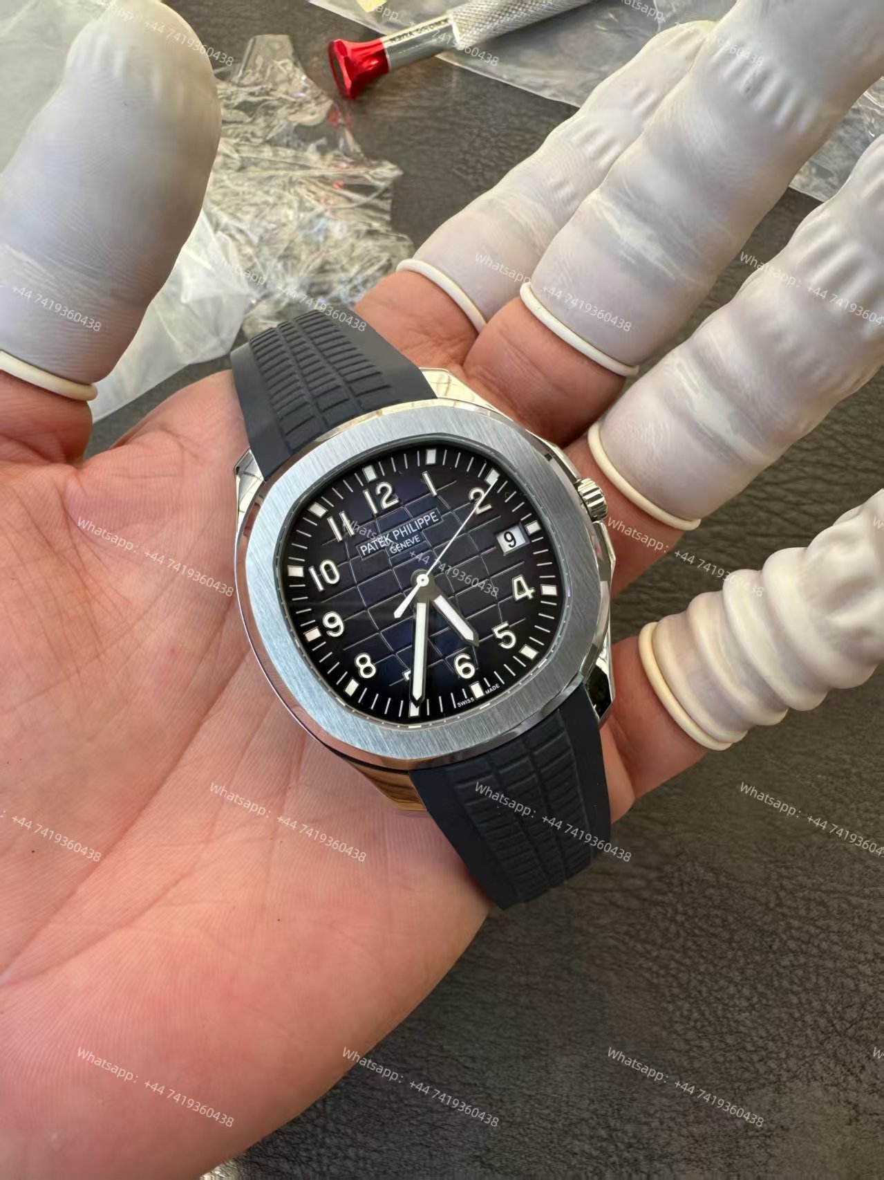Patek Philippe Super Clone Aquanaut 5168G-001 Blue Dial 42.2MM