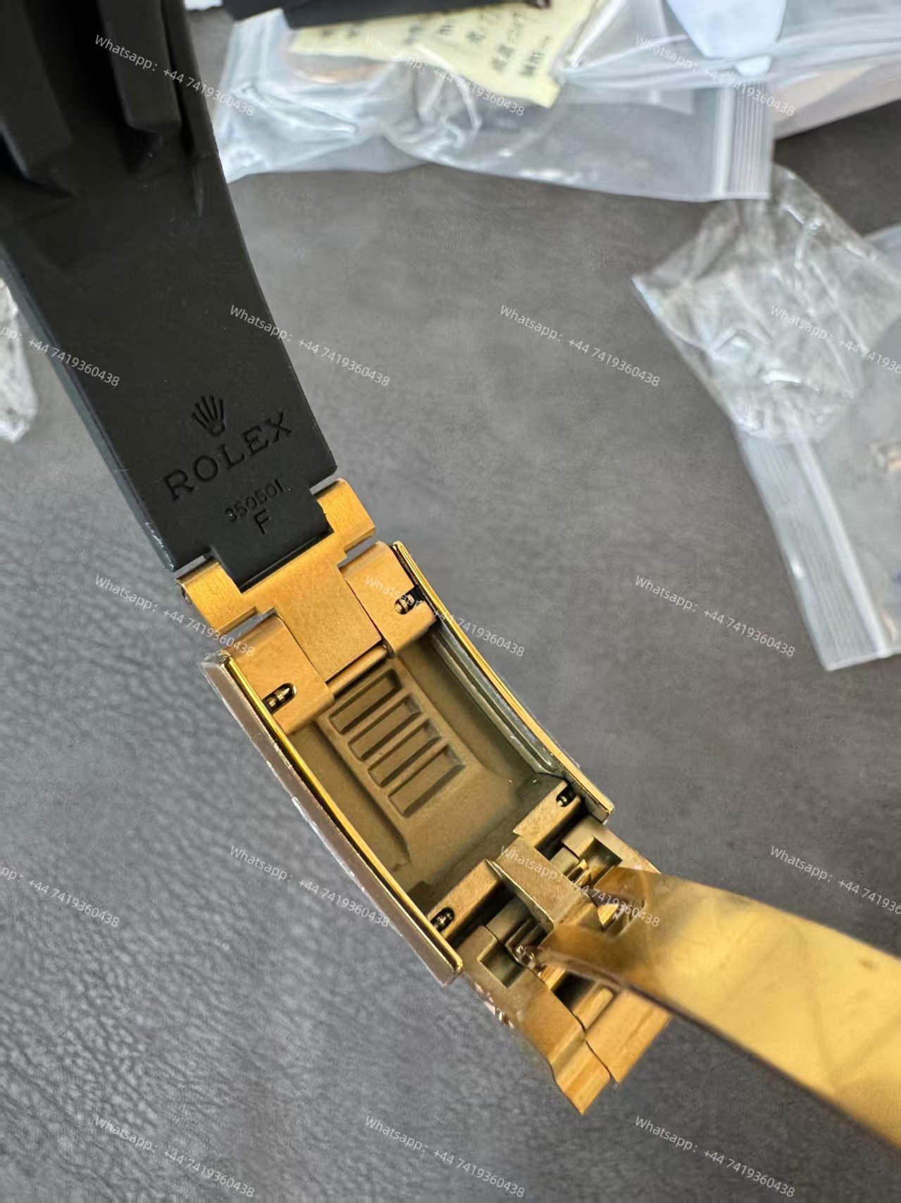 Rolex Super Clone Daytona M126518LN-0016 18K Gold Meteorite Dial 4131 Movement