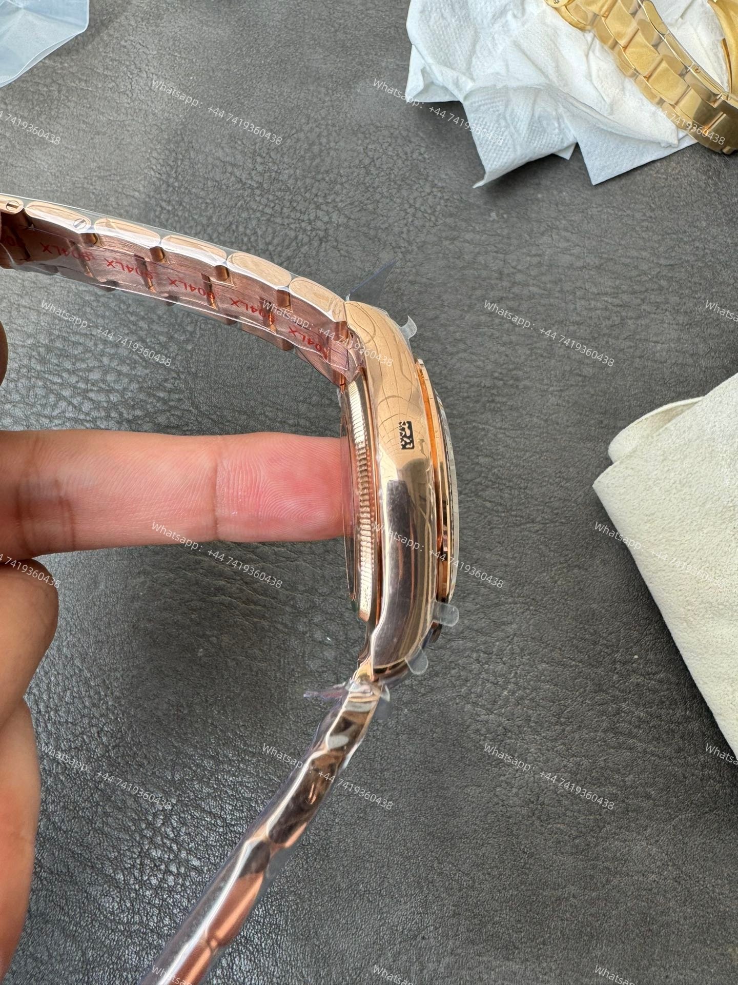 Rolex Super Clone Daytona M126505-0003 Rose Gold Dial 4131 Movement