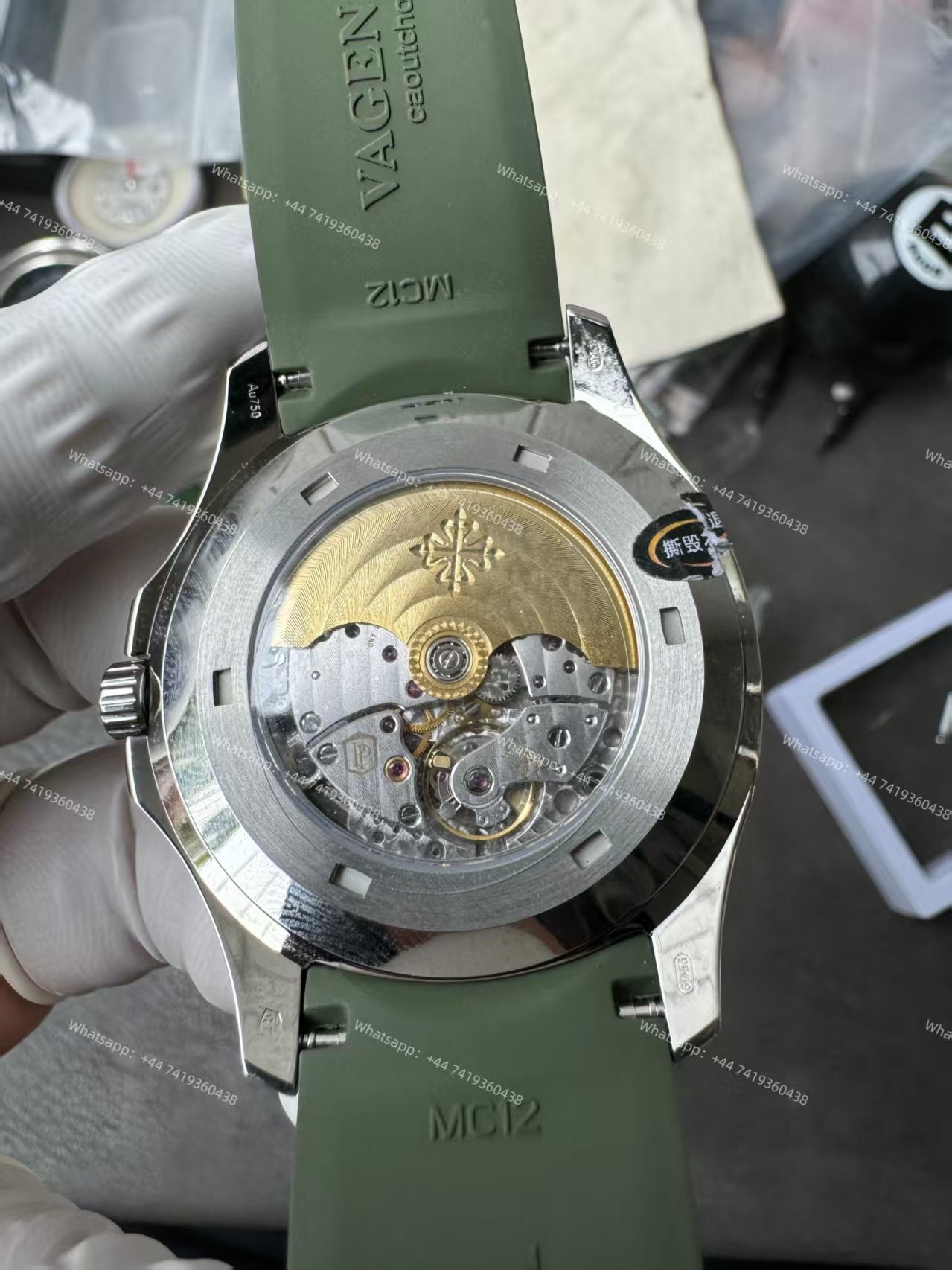 Patek Philippe Super Clone Aquanaut 5168G-010 Khaki Green 42.2MM