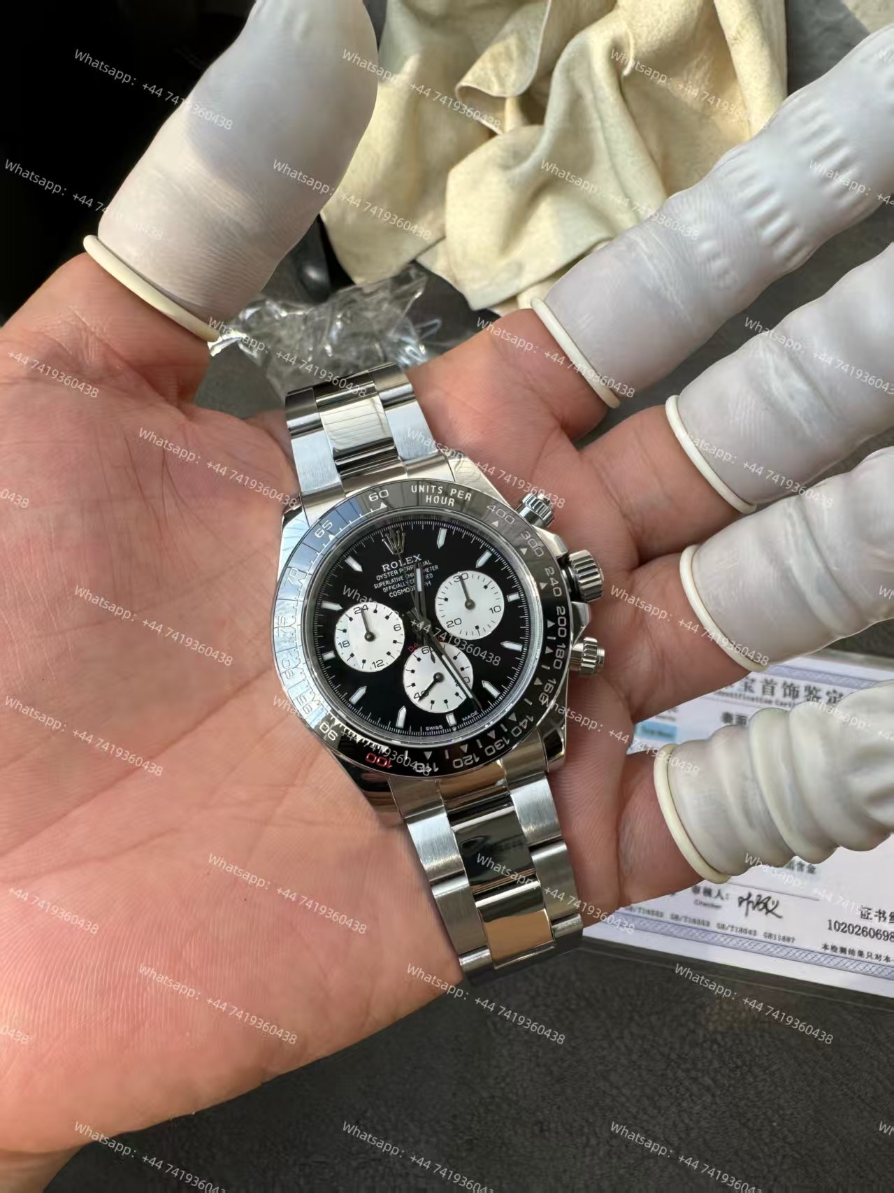 Rolex Super Clone Daytona Le Mans M126529LN Platinum 4132 Movement