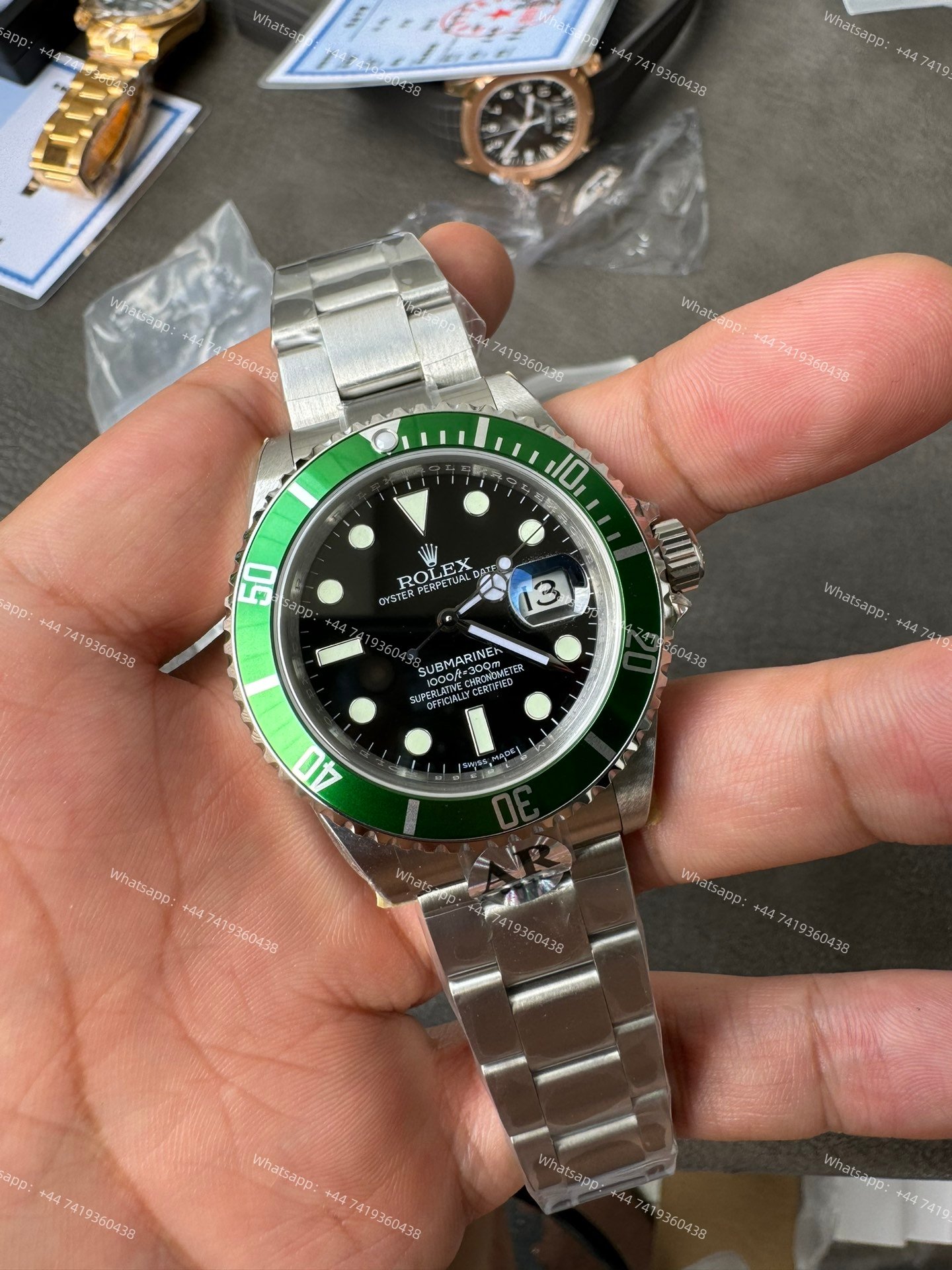 Rolex Submariner 16610LV Kermit 1:1 Replica – Green Bezel Black Dial 3135 Movement 40mm Super Clone