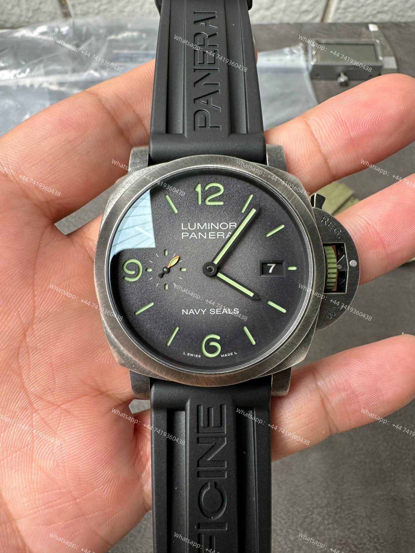 Panerai PAM01412 Super Clone Luminor Navy Seals 44mm