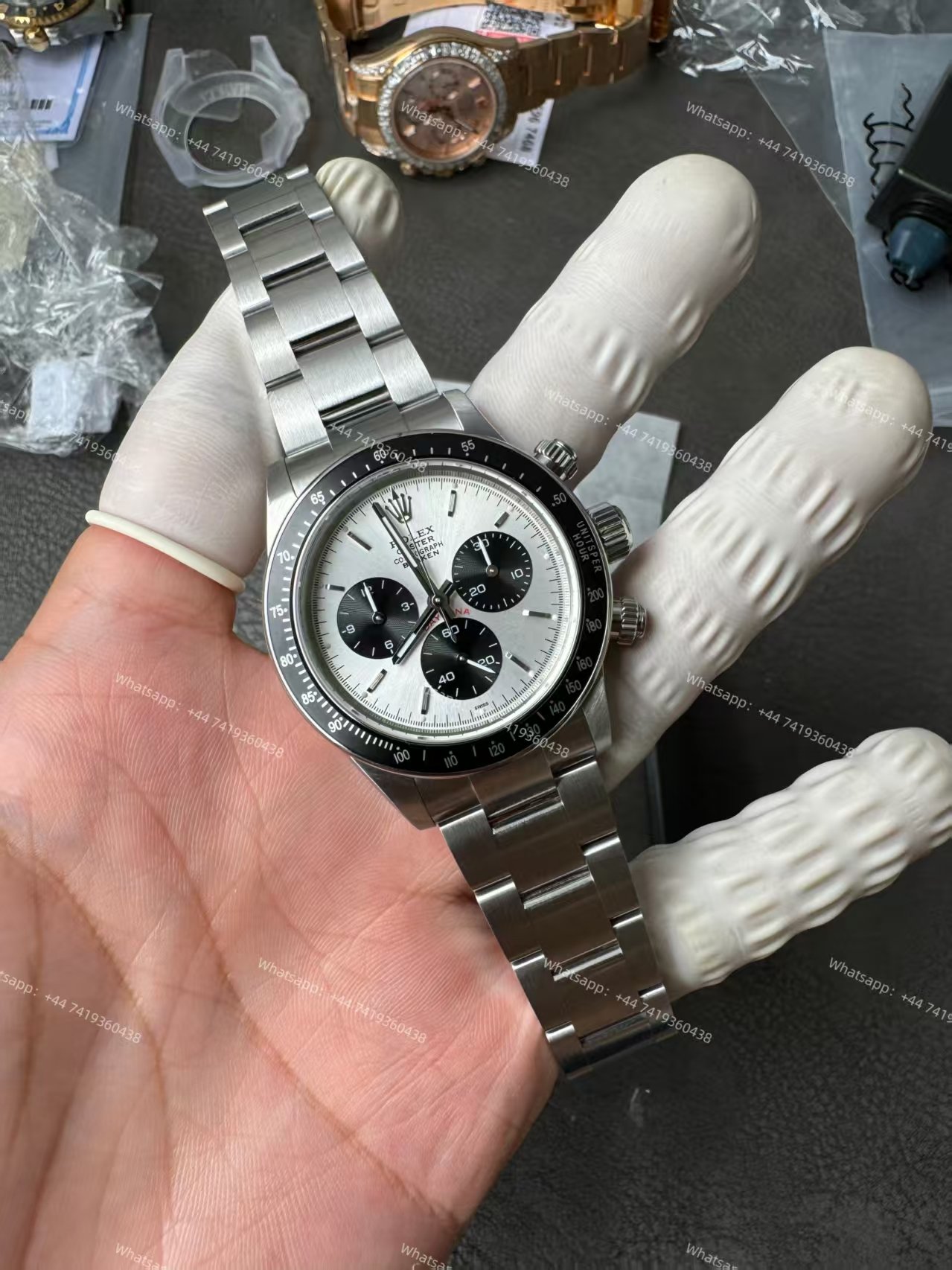 Rolex Daytona 116500 Panda Customization Blaken Paul Newman 4130 Movement Best Super Clone