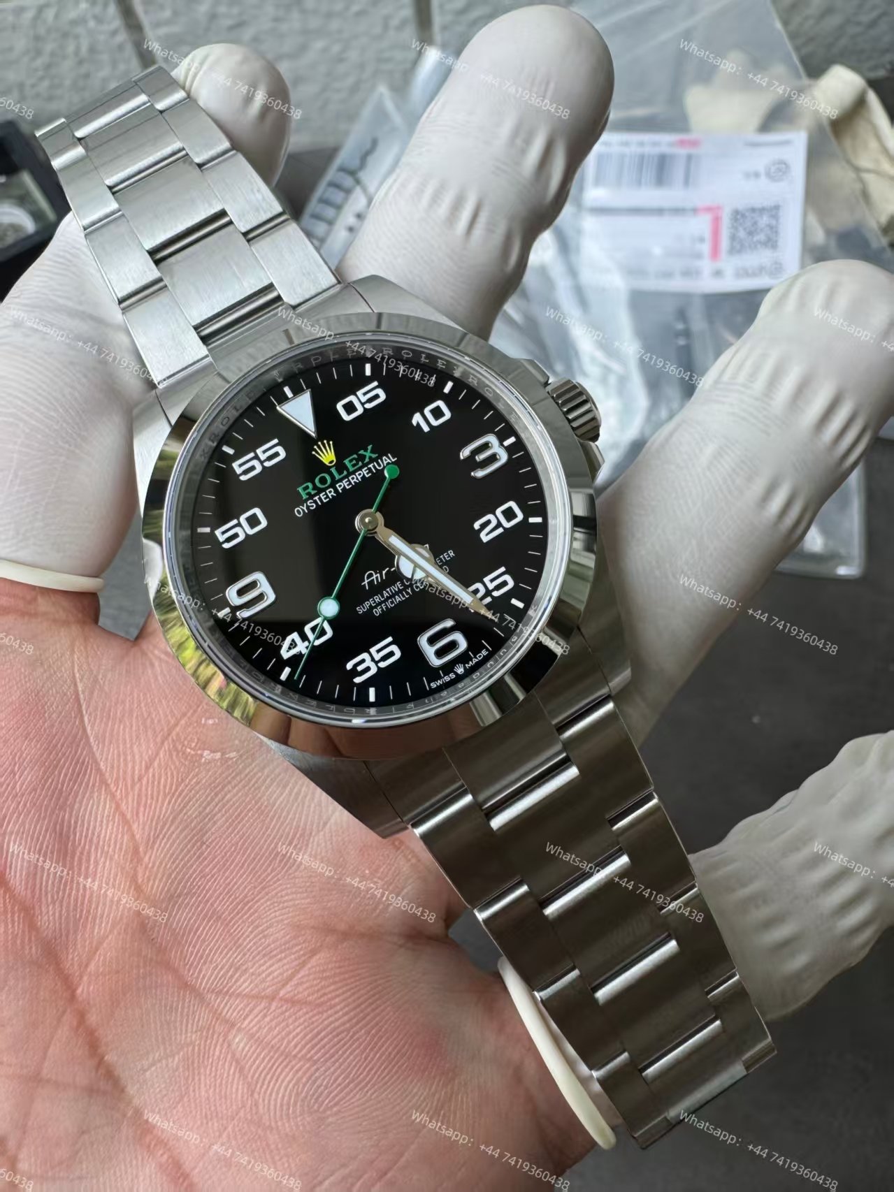 Rolex Air-King M126900-0001 1:1 Replica Black Dial 40MM 3230 Movement Super Clone Watch