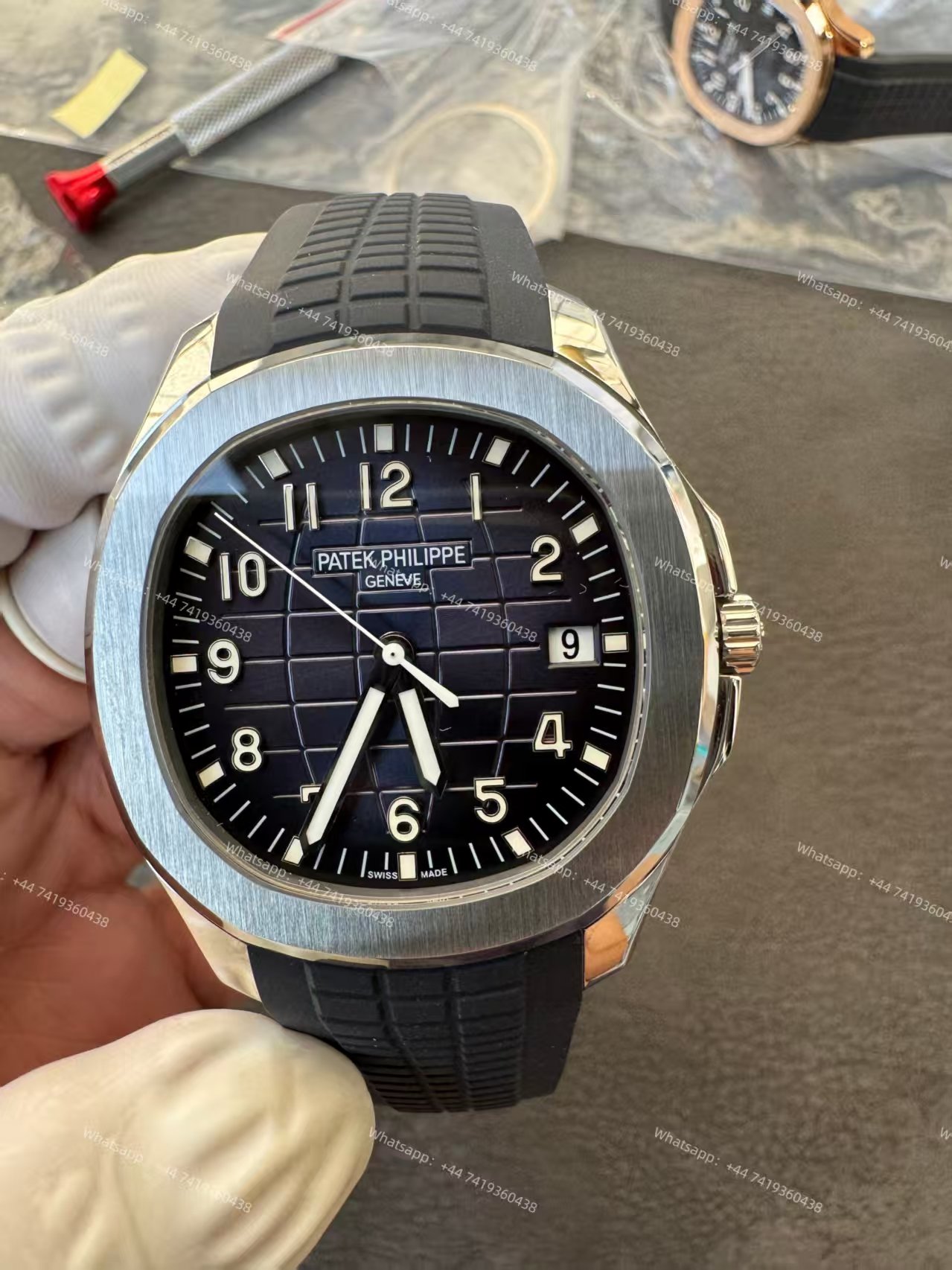 Patek Philippe Super Clone Aquanaut 5168G-001 Blue Dial 42.2MM