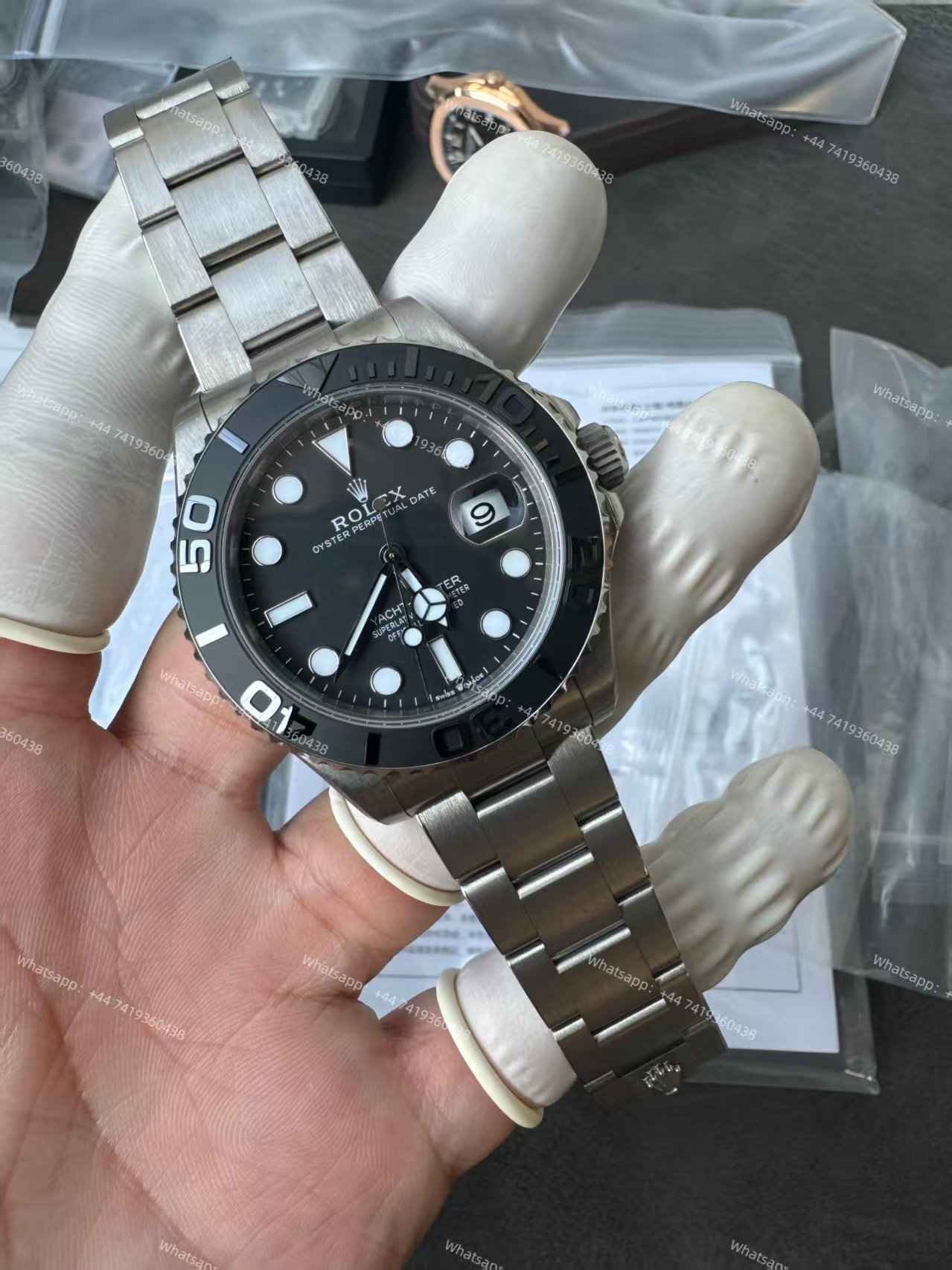 Rolex Yacht-Master M226627-0001 1:1 Replica 42MM Titanium 3235 Movement Super Clone Watch