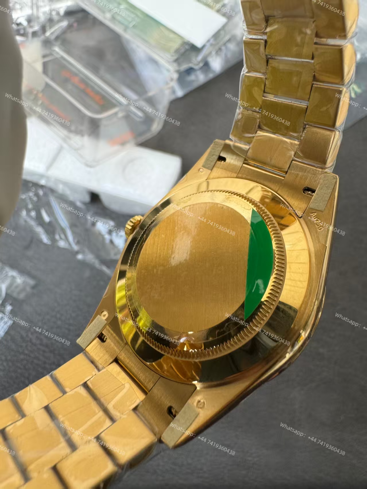 Rolex Day-Date m228238-0003 Gold dial President bracelet 3255 Movement (40mm) Best Super Clone