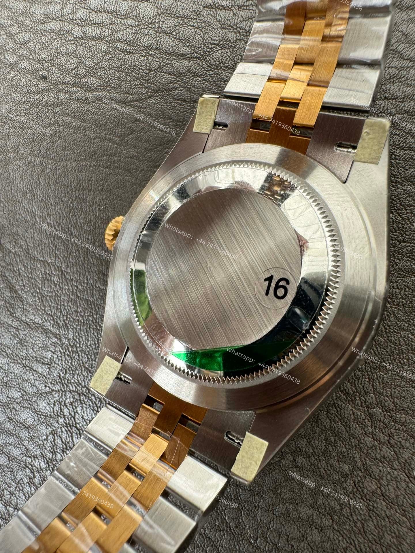 Rolex Datejust M126333-0022 Water Ripple Gold Dial 1:1 Replica Jubilee 41MM 3235 Movement Super Clone Watch