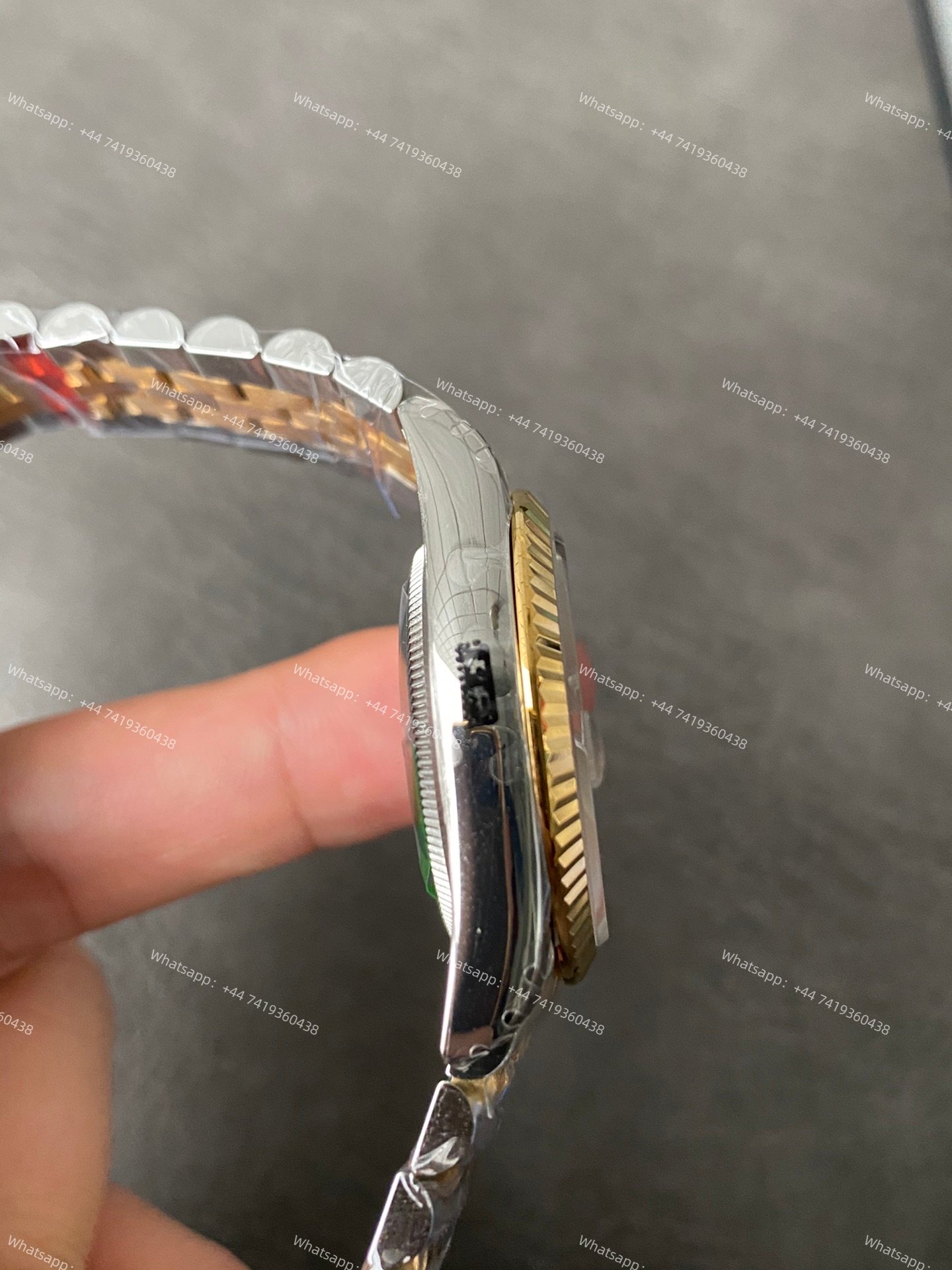 Rolex Datejust M126233-0039 1:1 Replica Water Ripple Gold Dial Jubilee 36MM 3235 Movement Super Clone Watch