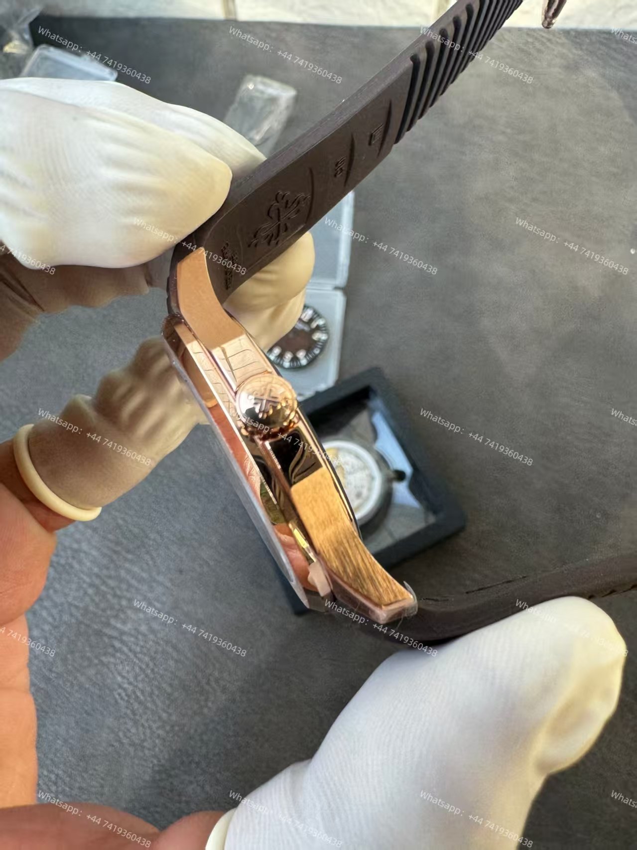 Patek Super Clone Philippe Super Clone Aquanaut 5167R-001 Rose Gold 40MM