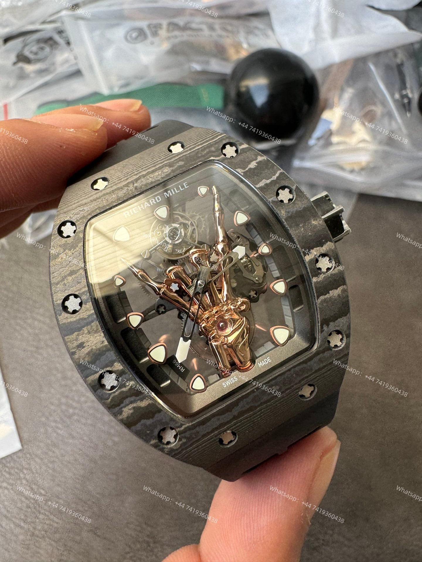 Super Clone Richard Mille RM 66 Flying Tourbillon Devil’s Hand 1:1 Replica Watch