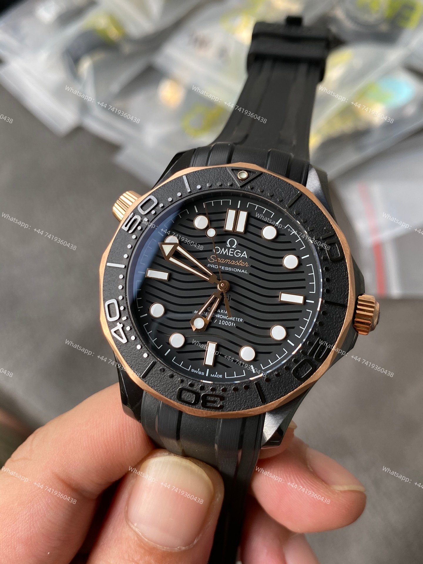 Omega Super Clone Seamaster Diver 300M 43.5MM 210.62.44.20.01.001