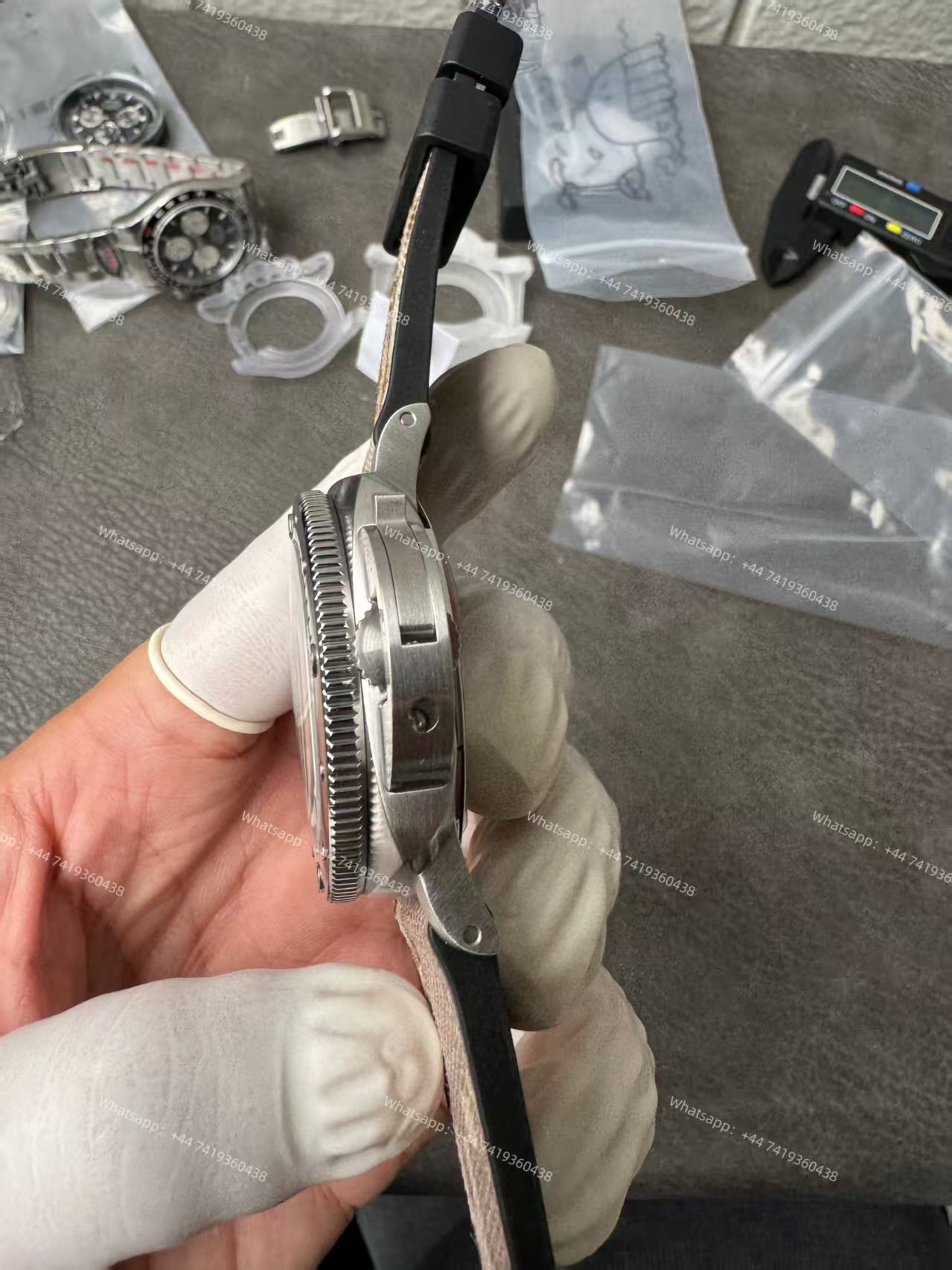 Panerai Super Clone Submersible PAM01518 Navy SEALs 44MM Black & Gray Gradient Dial