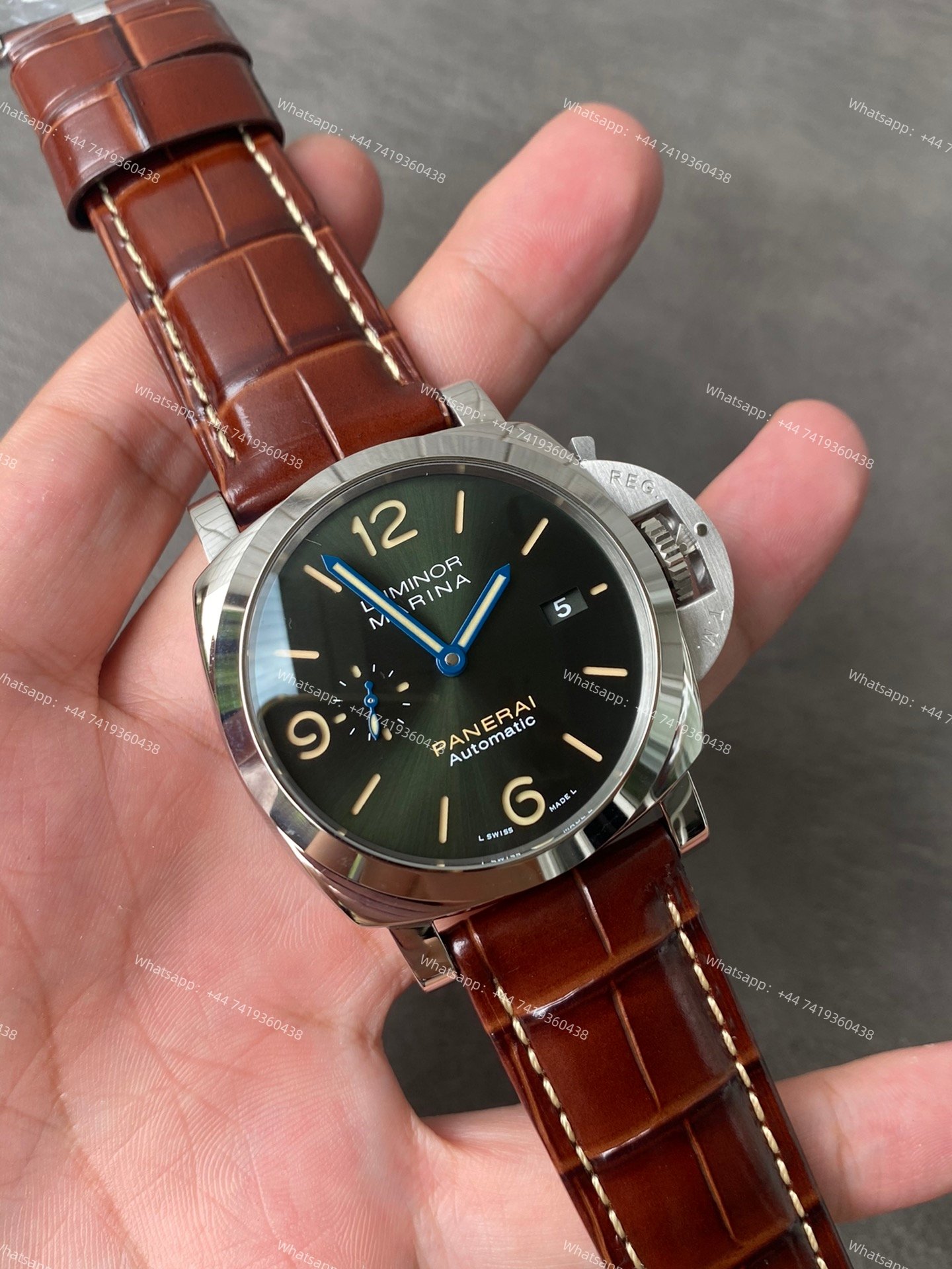 Panerai Super Clone Luminor Marina PAM01116 Green Dial 44MM