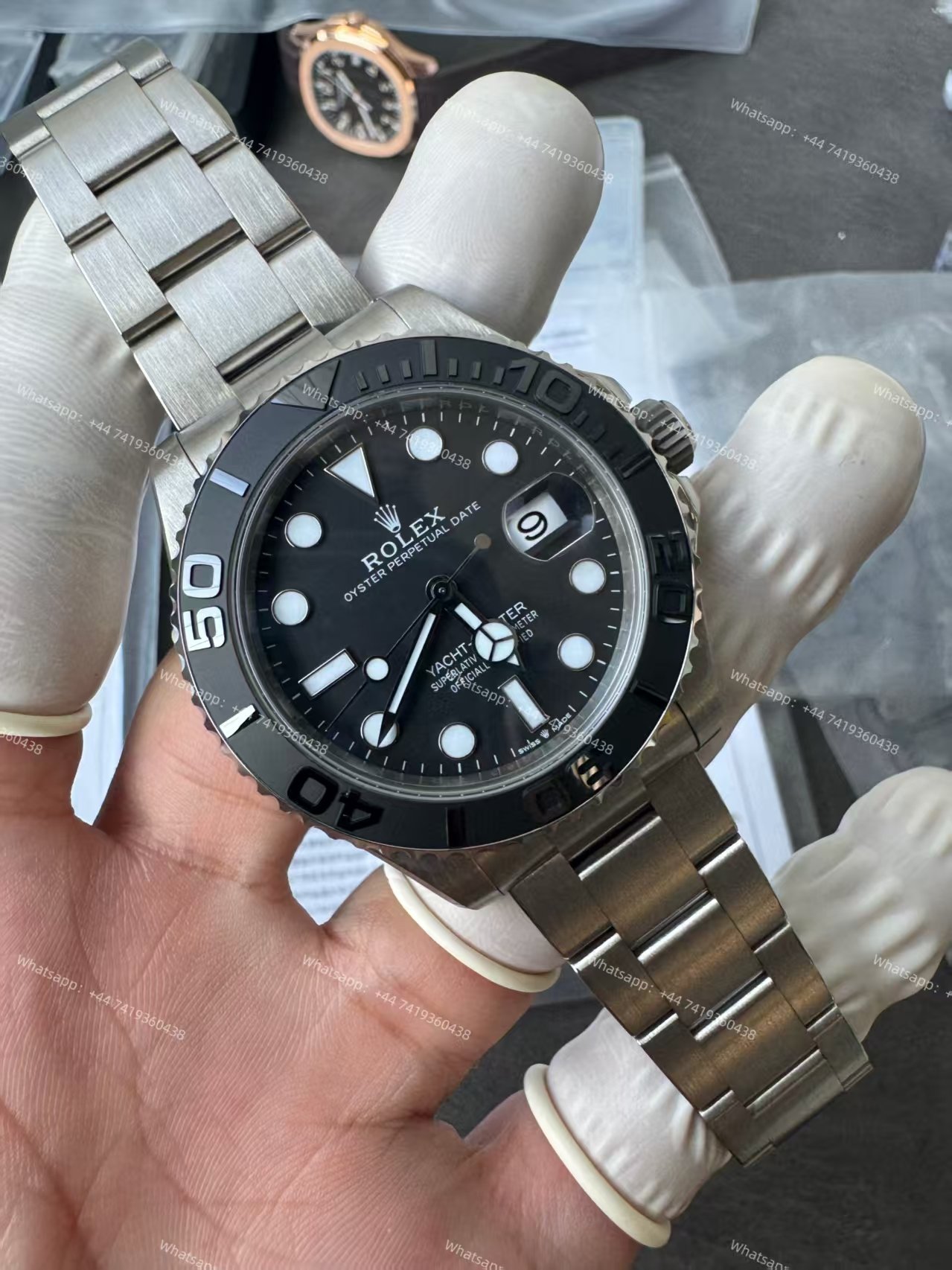 Rolex Yacht-Master M226627-0001 1:1 Replica 42MM Titanium 3235 Movement Super Clone Watch