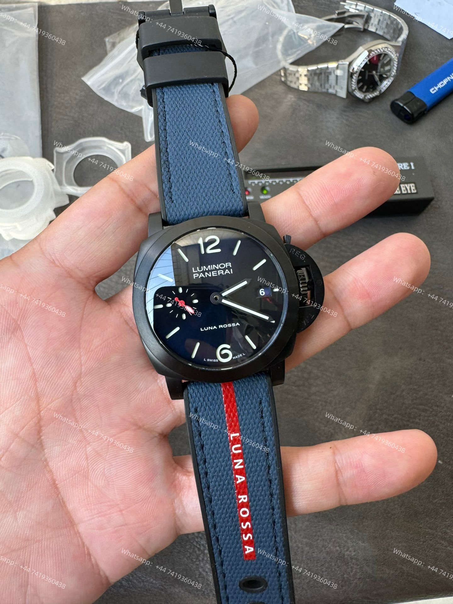 Panerai Super Clone Luminor PAM01408 Luna Rossa 40MM