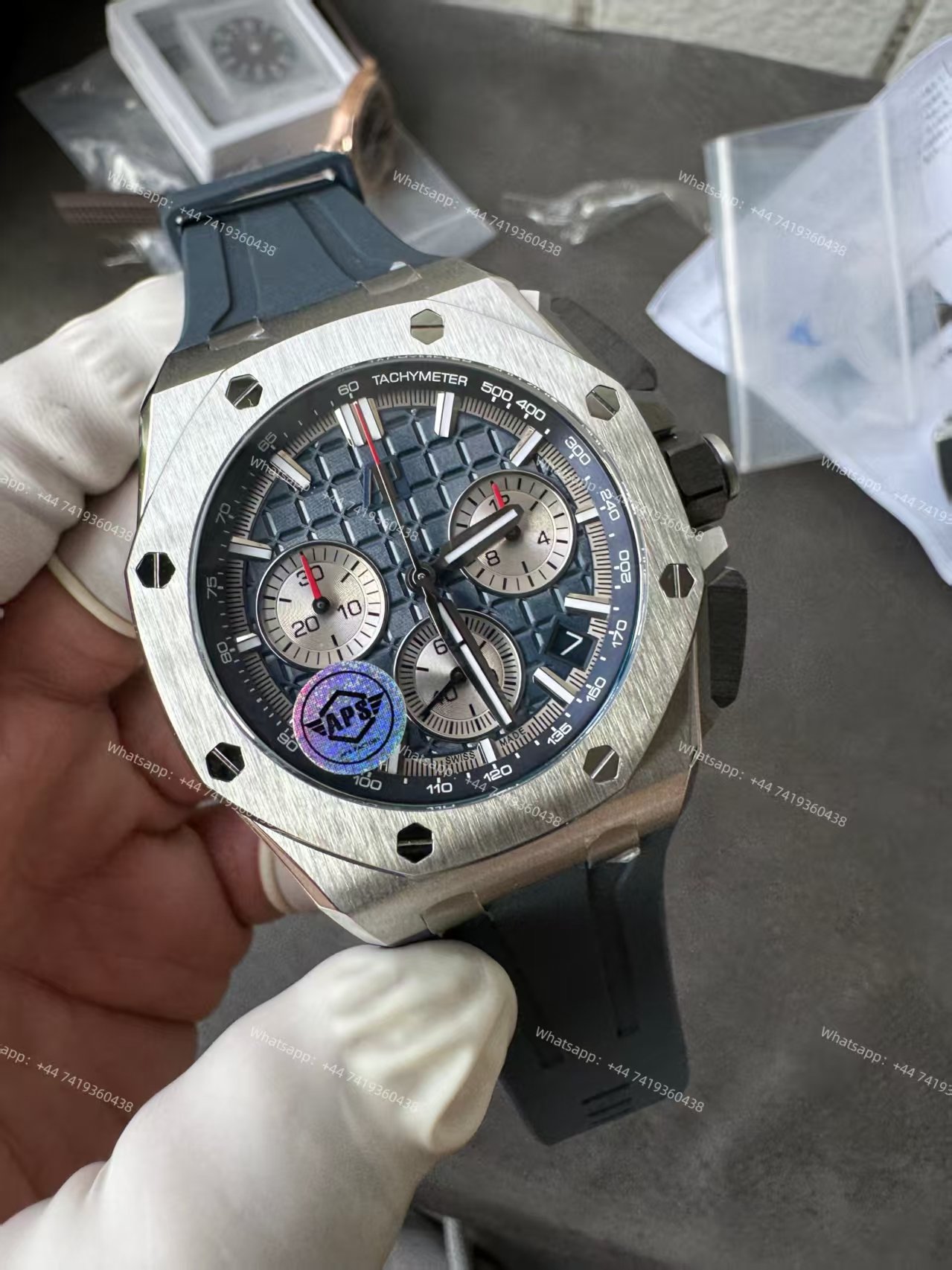 Audemars Piguet Super Clone Royal Oak Offshore Blue Dial 26420 Chronograph 43mm