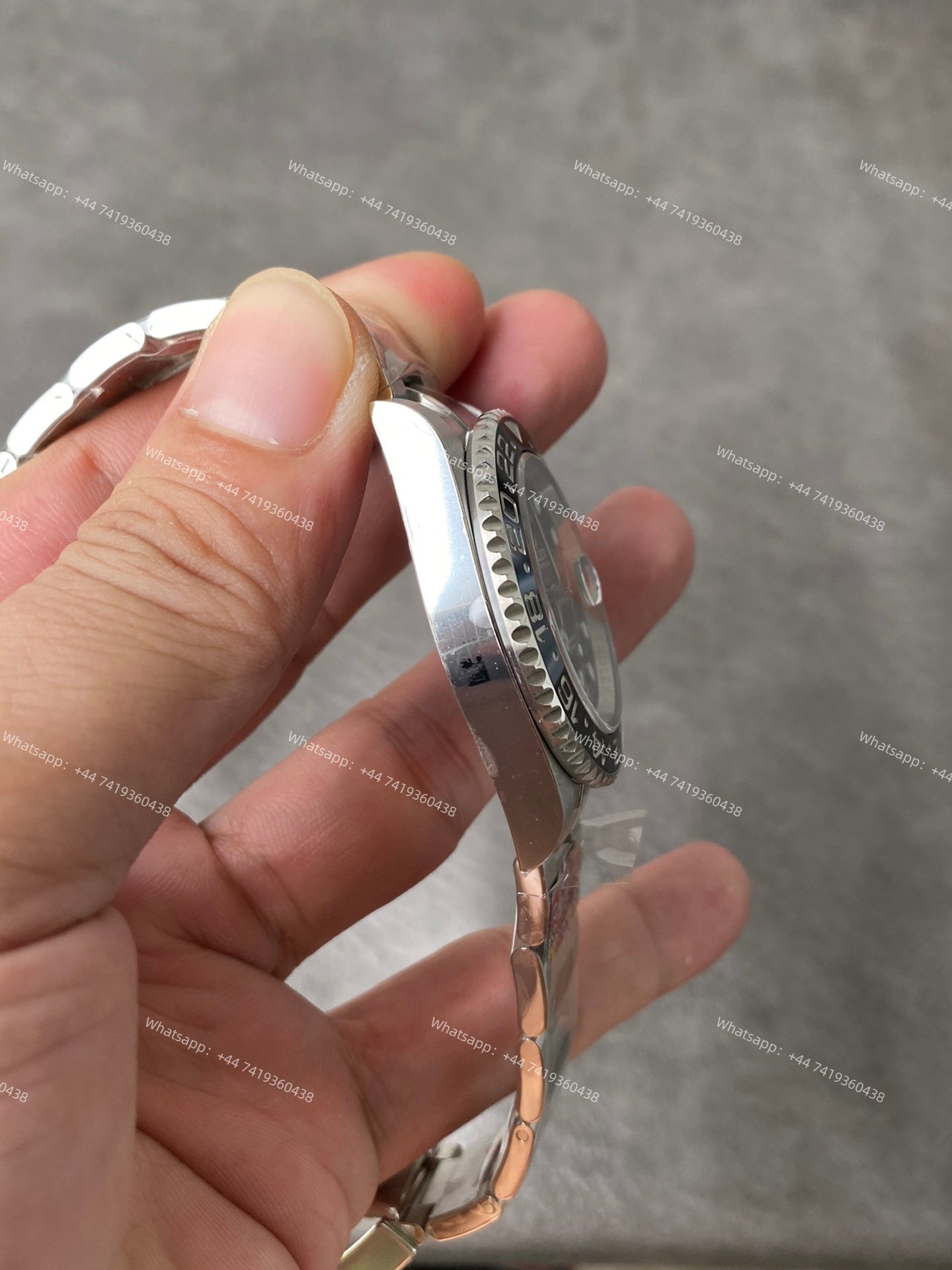 Rolex GMT Master II 116710LN-0001 1:1 Replica Black Ceramic Bezel Oyster 3186 Movement Super Clone Watch