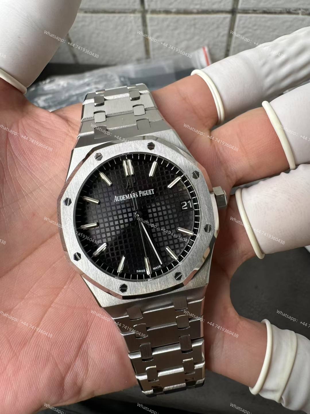 Audemars Piguet Super Clone Royal Oak 15500 Black Dial 41MM