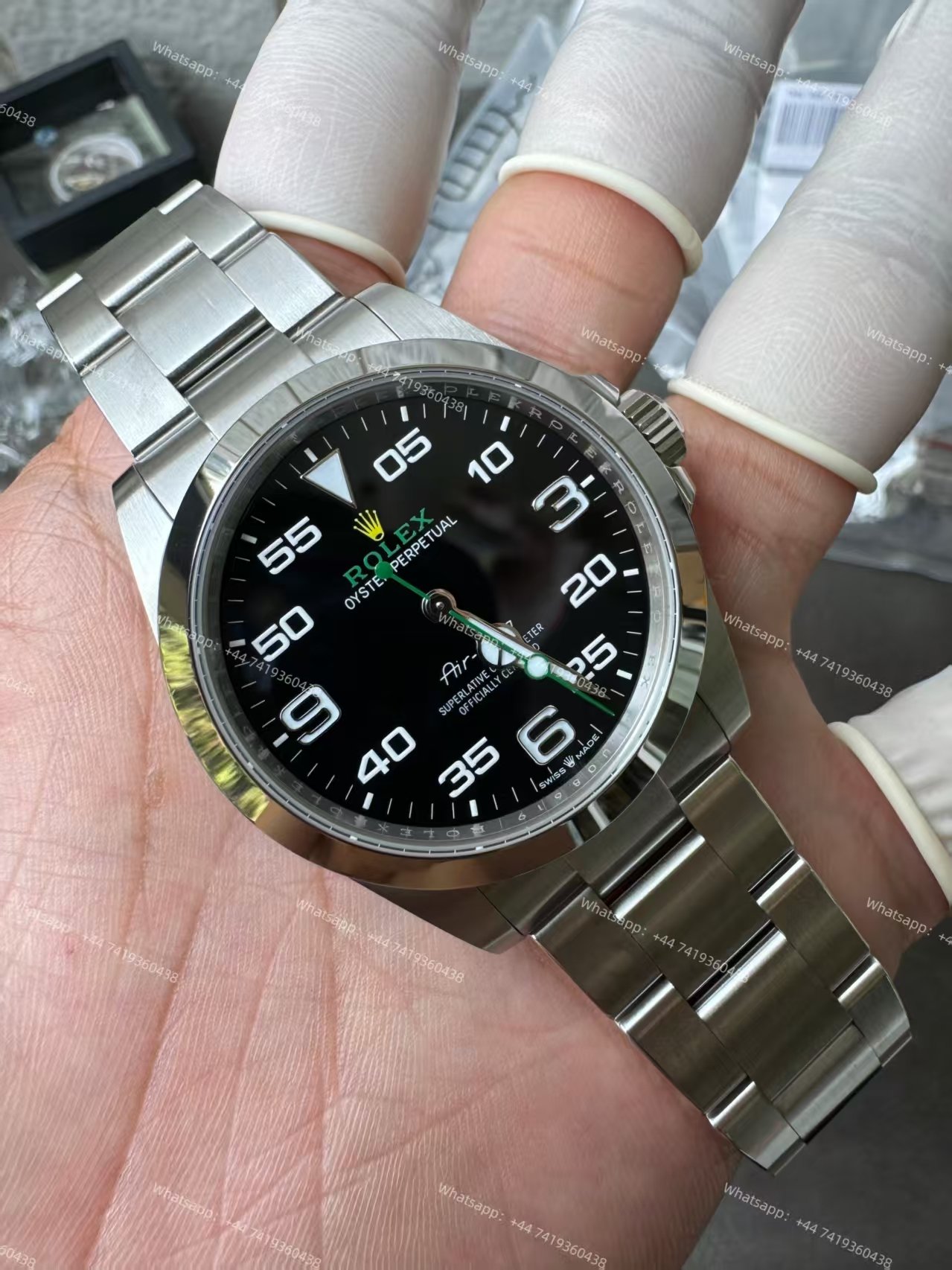 Rolex Air-King M126900-0001 1:1 Replica Black Dial 40MM 3230 Movement Super Clone Watch