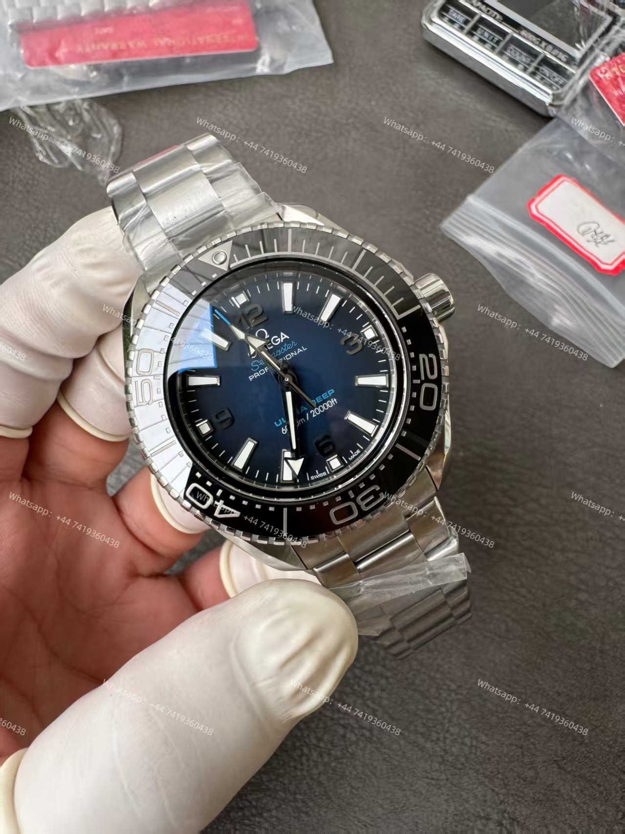 Omega Super Clone Seamaster Ocean Planet 6000M 45.5 MM 215.30.46.21.03.001