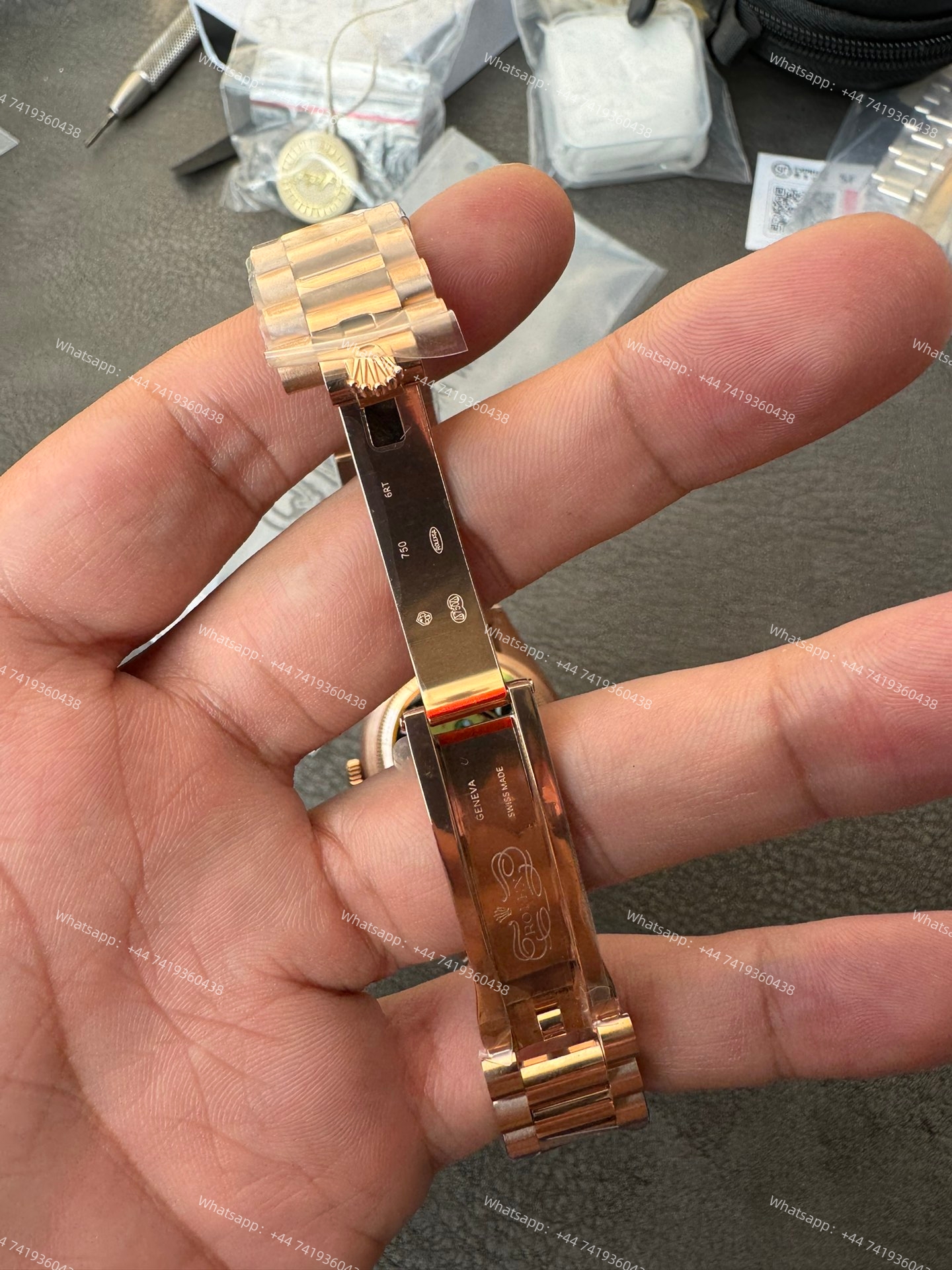 Rolex Day-Date m128235-0085 Rose Gold Turquoise Dial President bracelet 3255 Movement (36mm) Best Super Clone