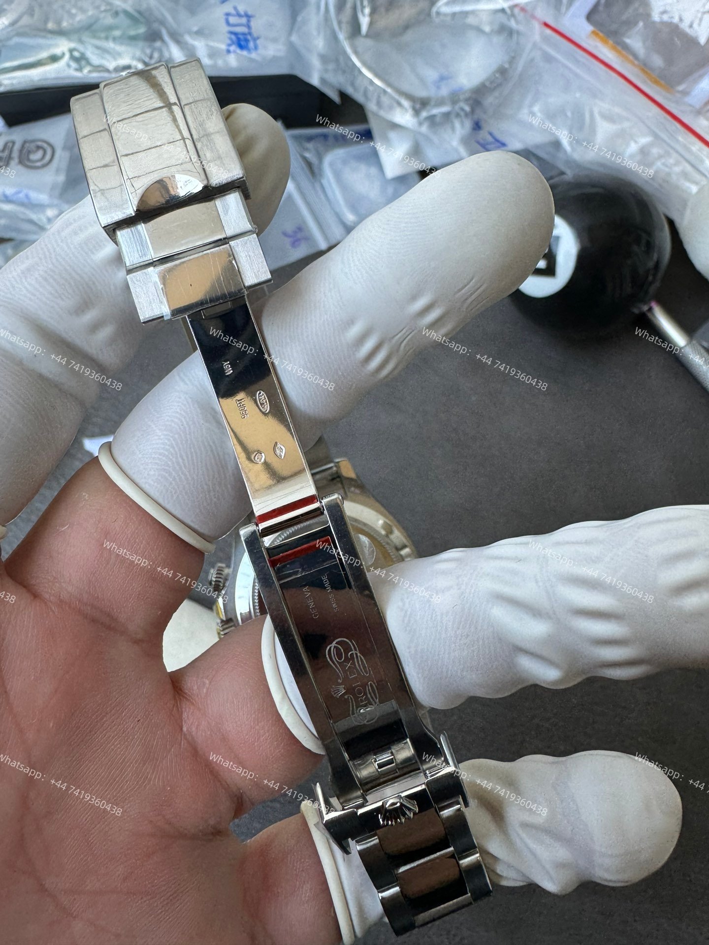 Rolex Daytona M116506-0002 Ice Blue Dial 1:1 Replica Watch – Platinum Tone Super Clone 4130