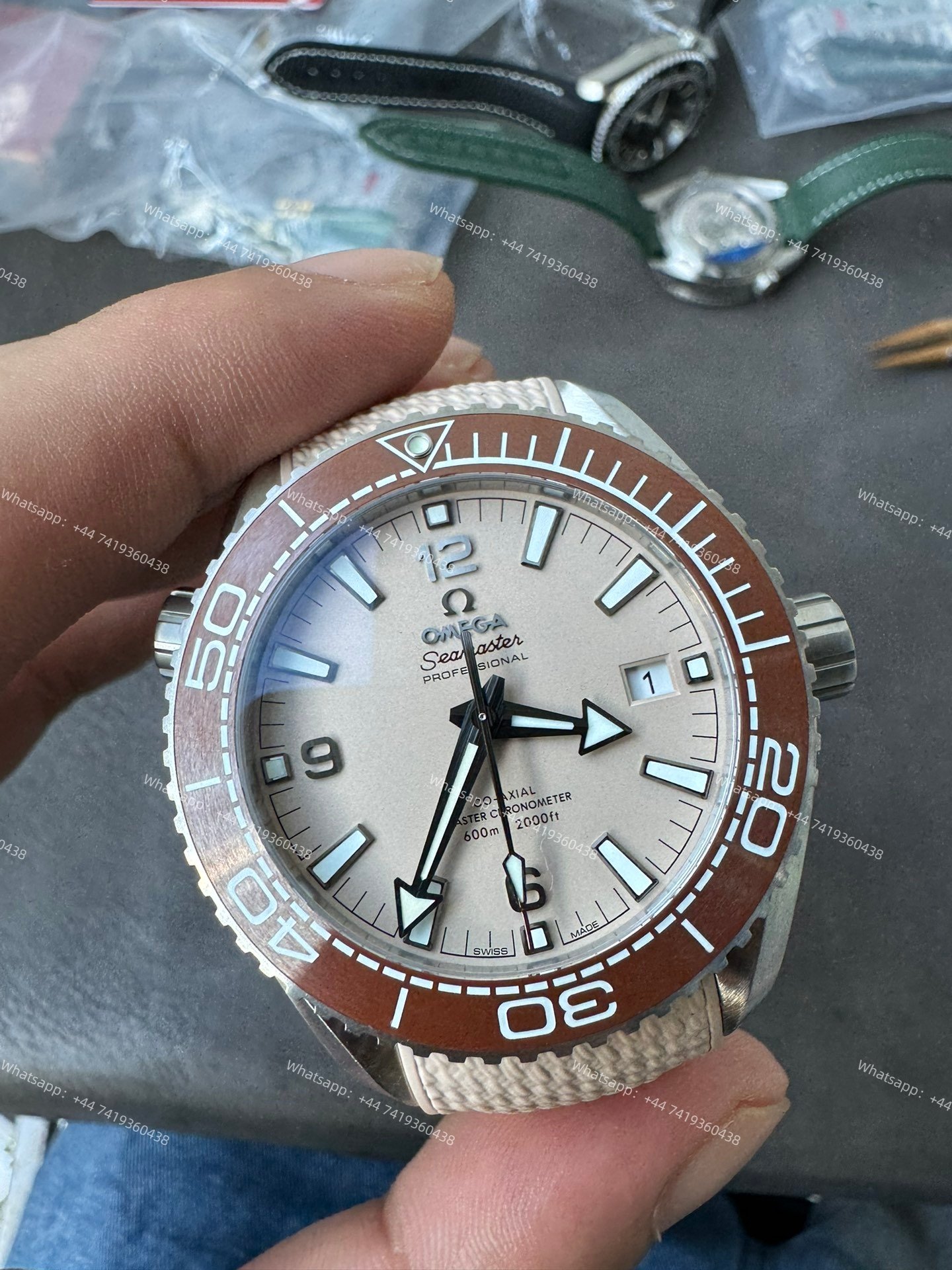 Omega Super Clone Seamaster Planet Ocean 600m  43.5MM 215.32.44.21.09.001