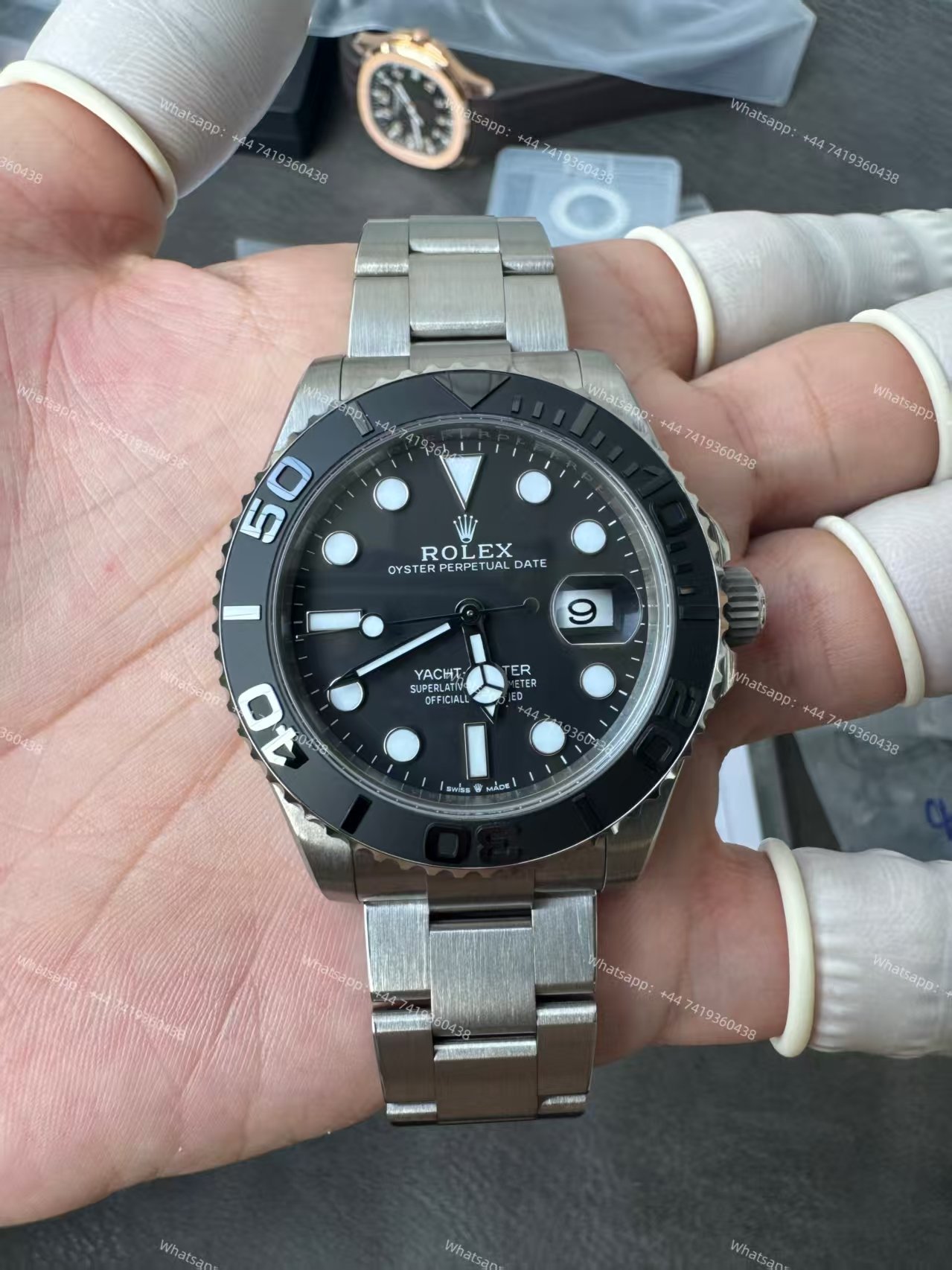 Rolex Yacht-Master M226627-0001 1:1 Replica 42MM Titanium 3235 Movement Super Clone Watch