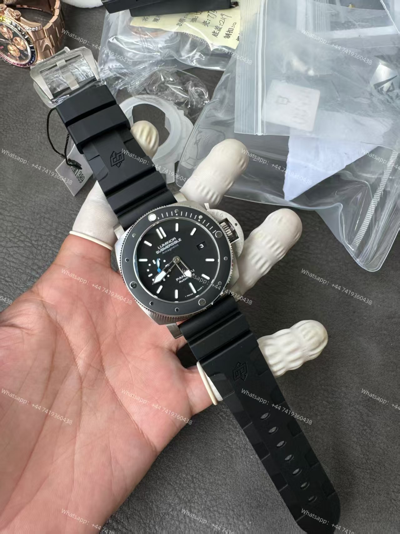 Panerai Super Clone Submersible PAM01389 Titanium Diver’s 47MM