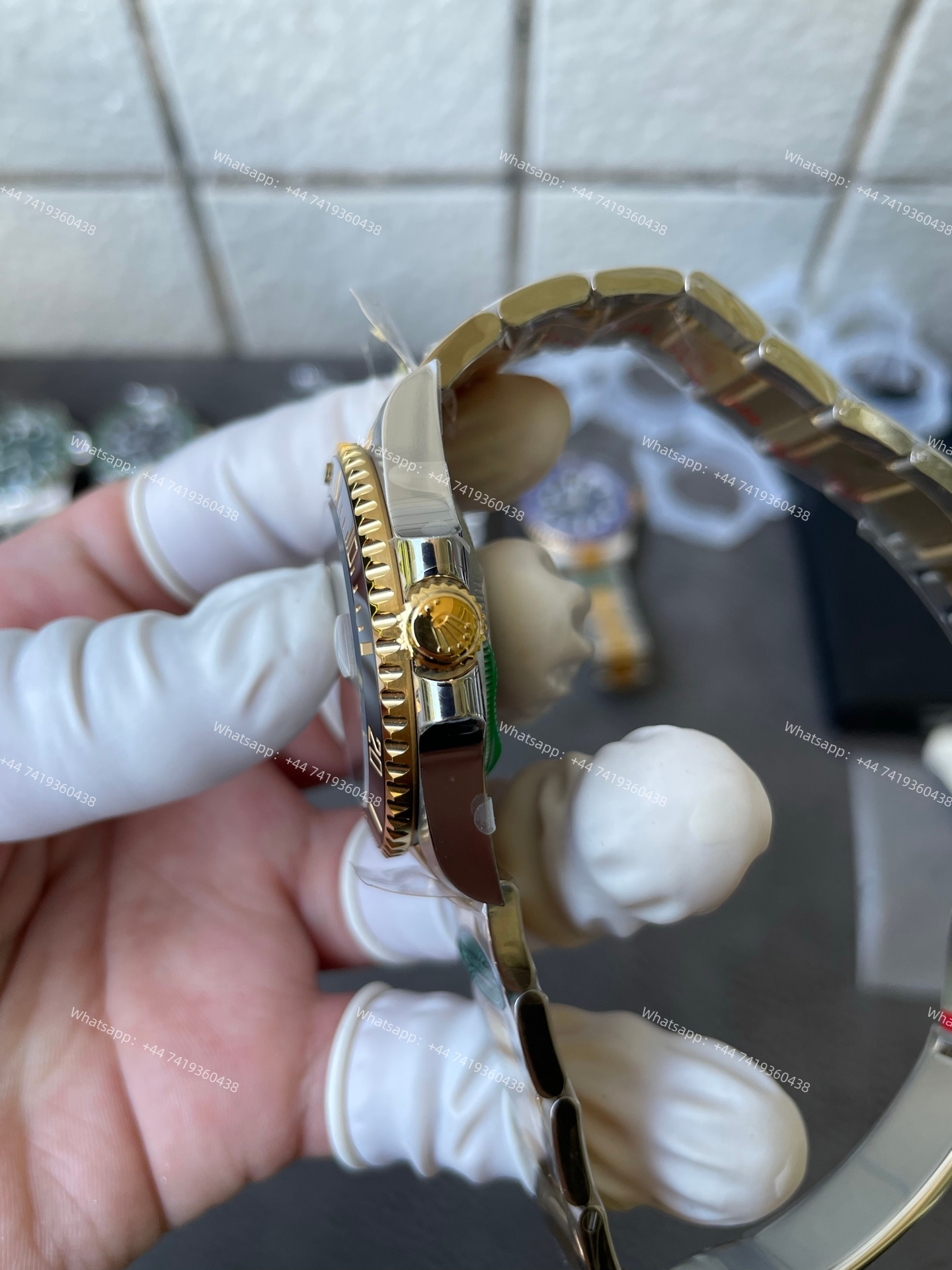 Rolex Submariner Gold Black Dial Submariner 116613LB 3135 Movement 40mm Best Super Clone