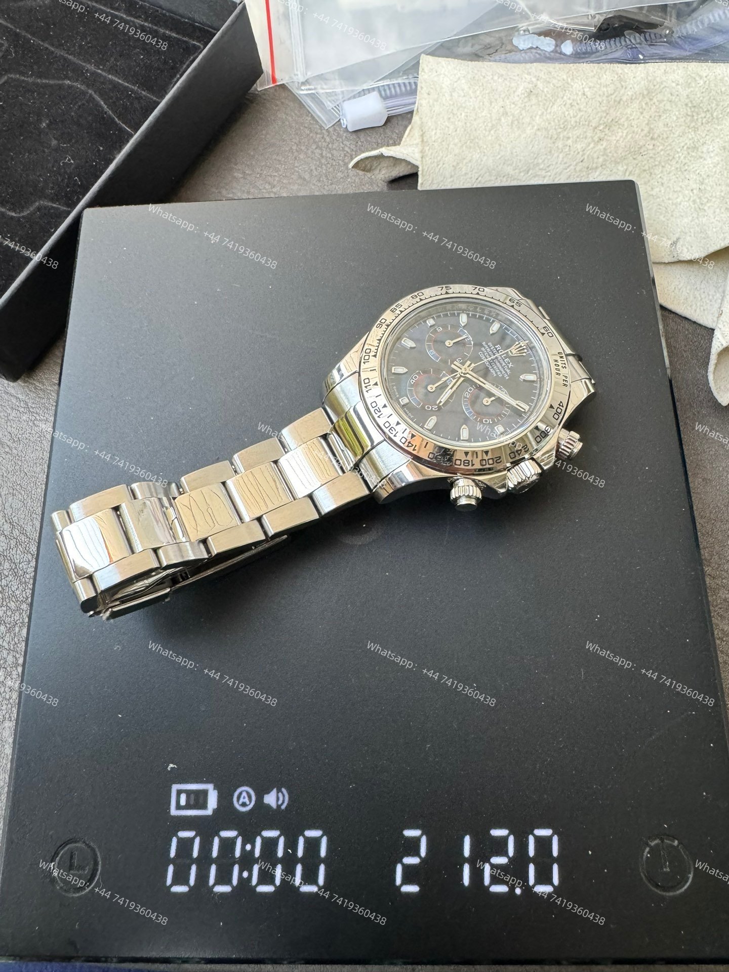 Rolex Daytona 1:1 Replica – M116509-0071 Blue Dial Steel Case 4130 Super Clone Watch