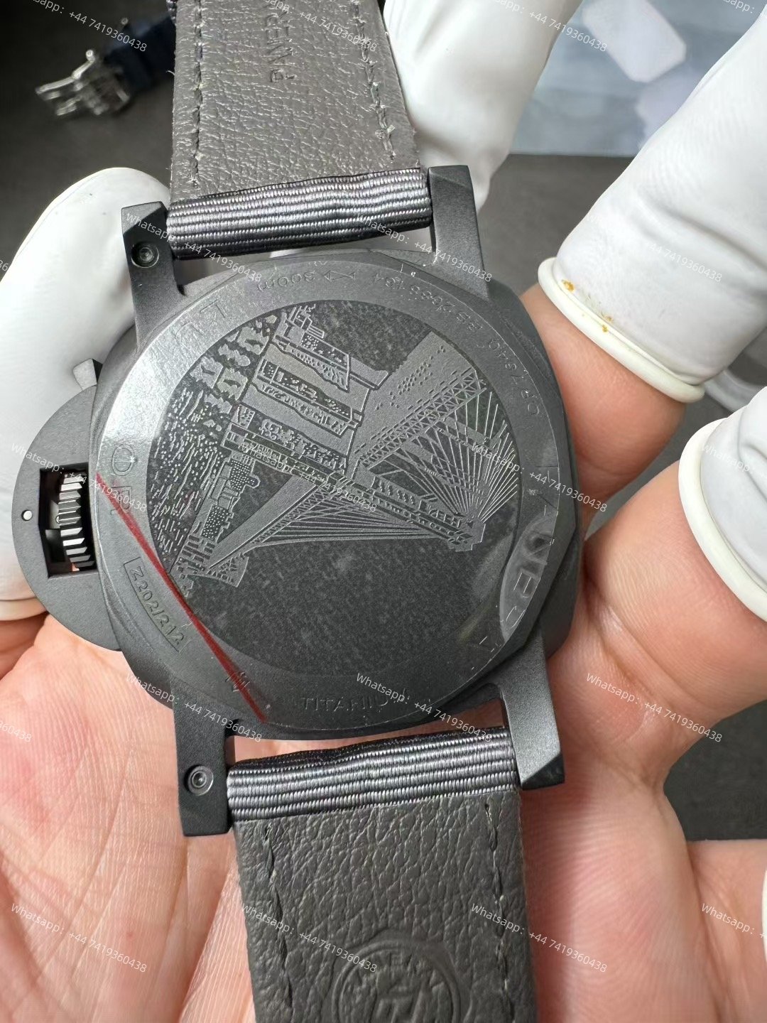 Panerai Super Clone Luminor BiTempo PAM01467 “New York Edition”  Titanium DLC 44MM