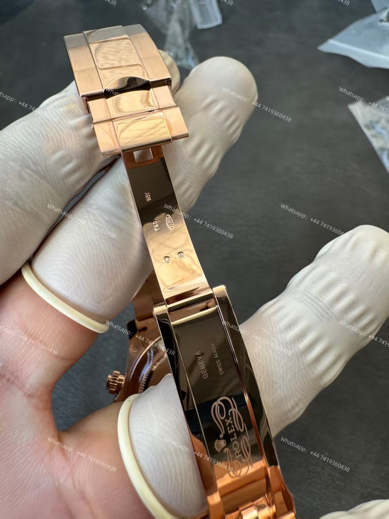 Rolex Super Clone Rainbow Daytona 1:1 Replica Watch – 18K Rose Gold