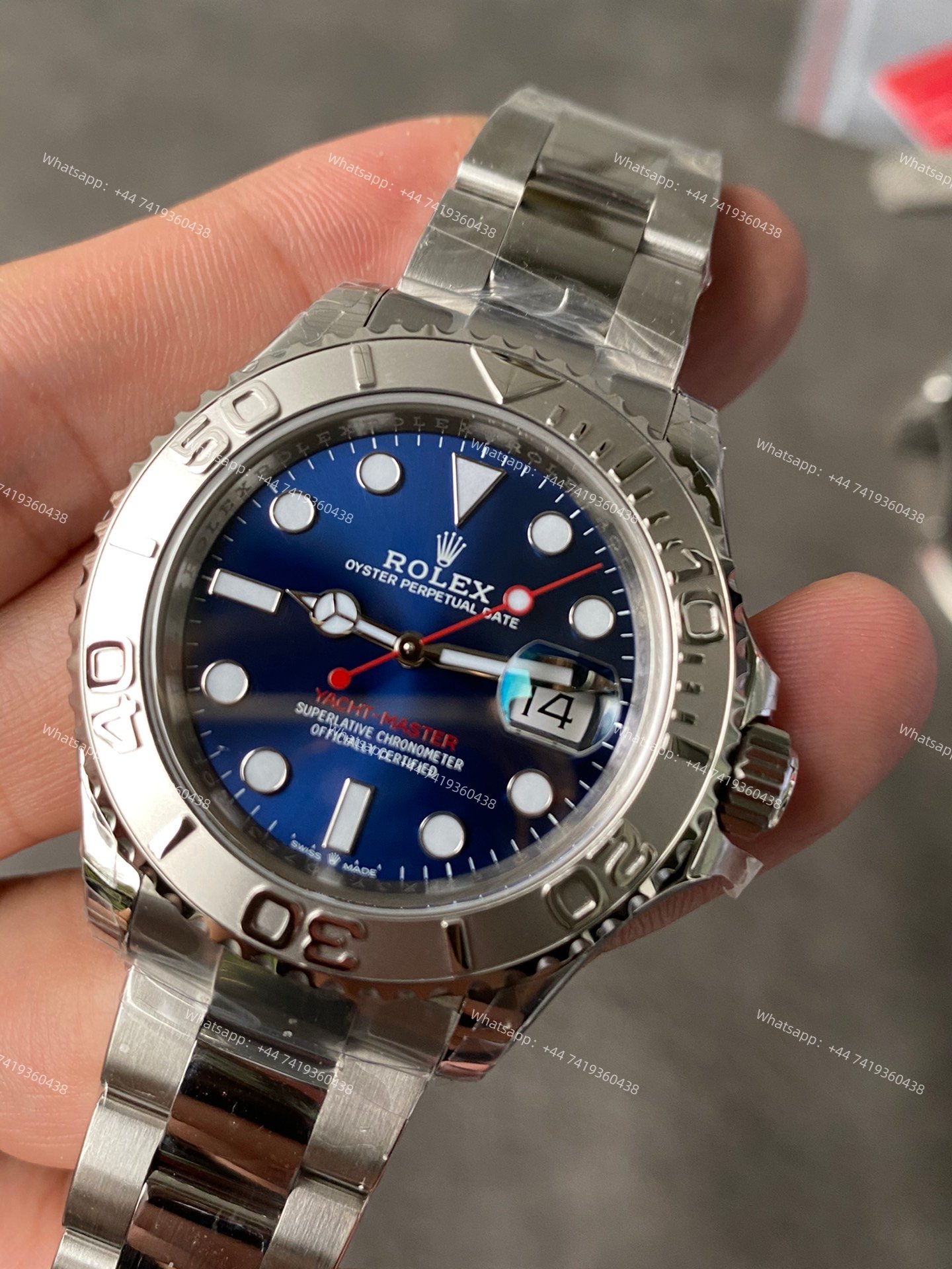 Rolex Yacht-Master M126622-0002 1:1 Replica Blue Dial 40MM 3235 Movement Super Clone Watch