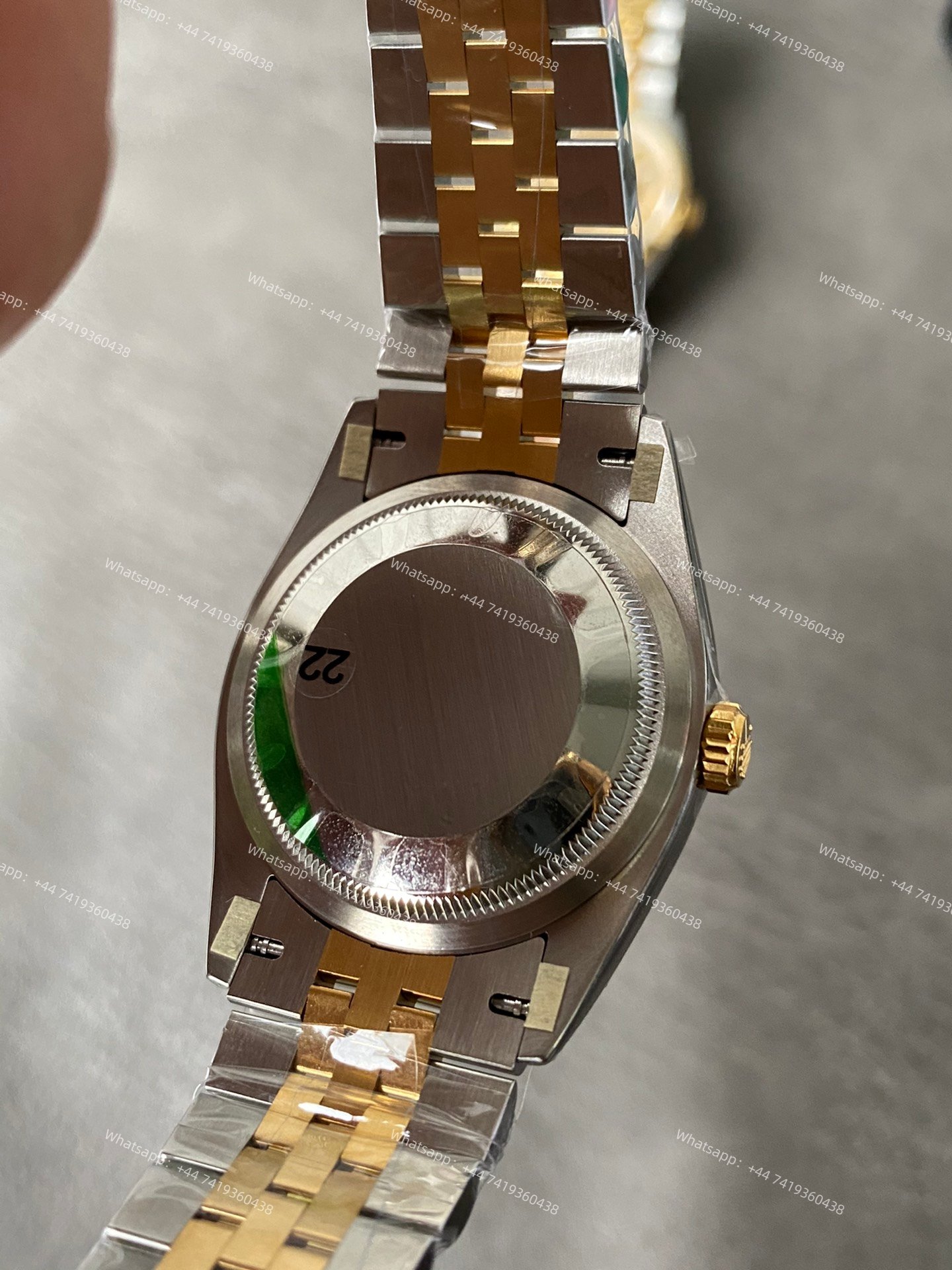 Rolex Datejust M126233-0045 1:1 Replica Water Ripple Diamond Gold Dial Jubilee 36MM 3235 Movement Super Clone Watch