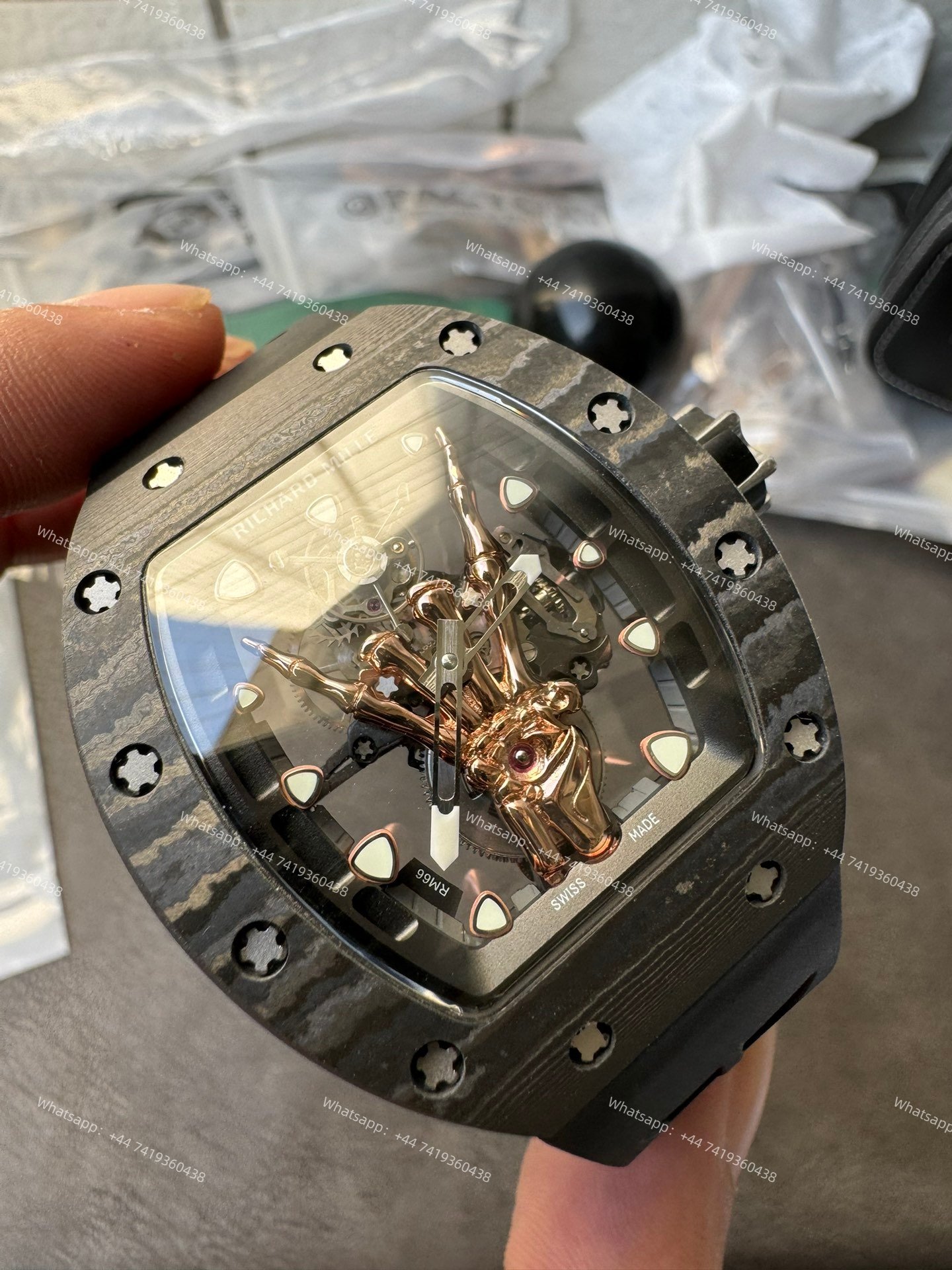 Super Clone Richard Mille RM 66 Flying Tourbillon Devil’s Hand 1:1 Replica Watch