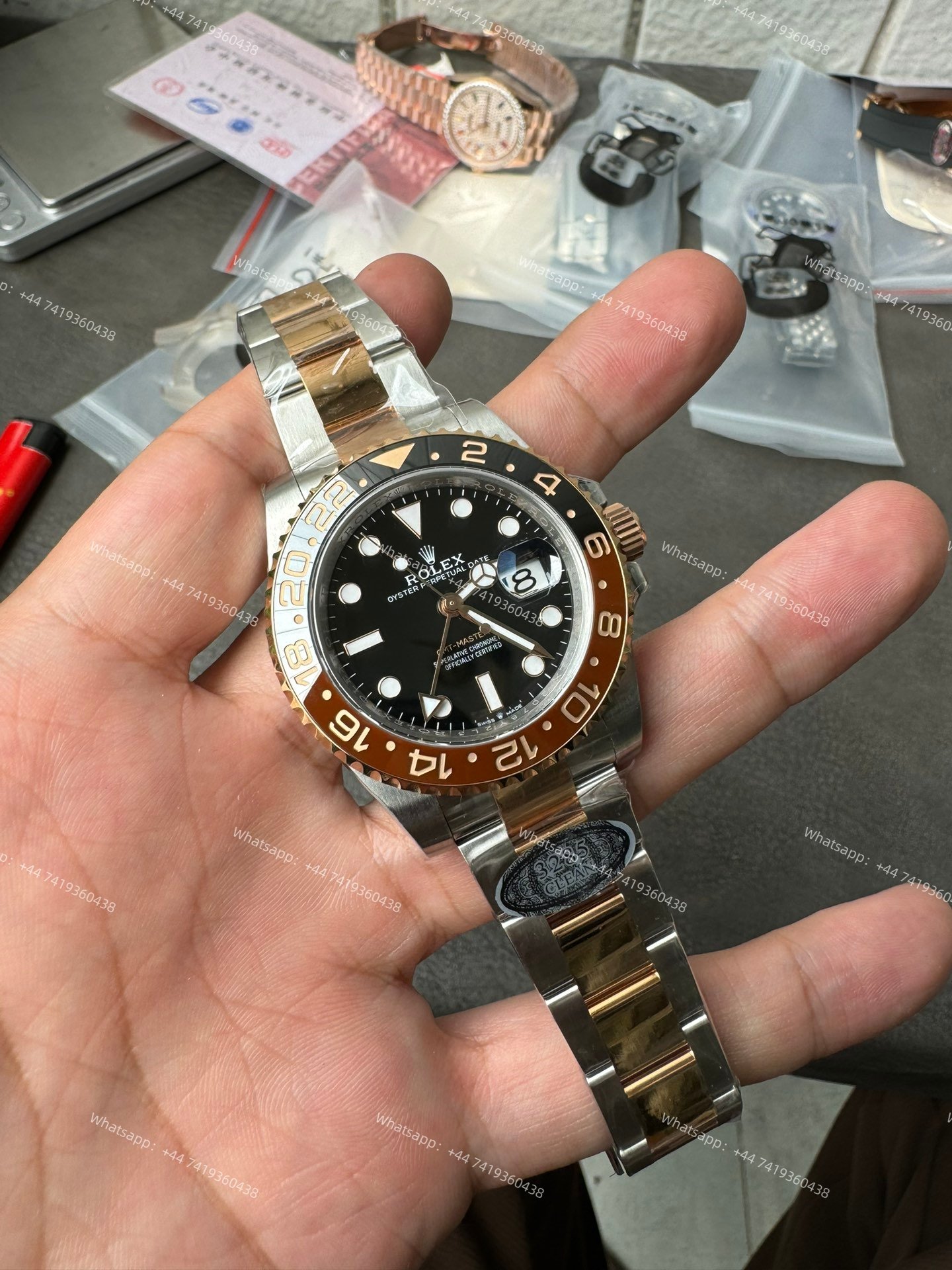 Rolex Rootbeer GMT Master II 1:1 Replica – M126711CHNR Oyster 3285 Movement Super Clone Watch
