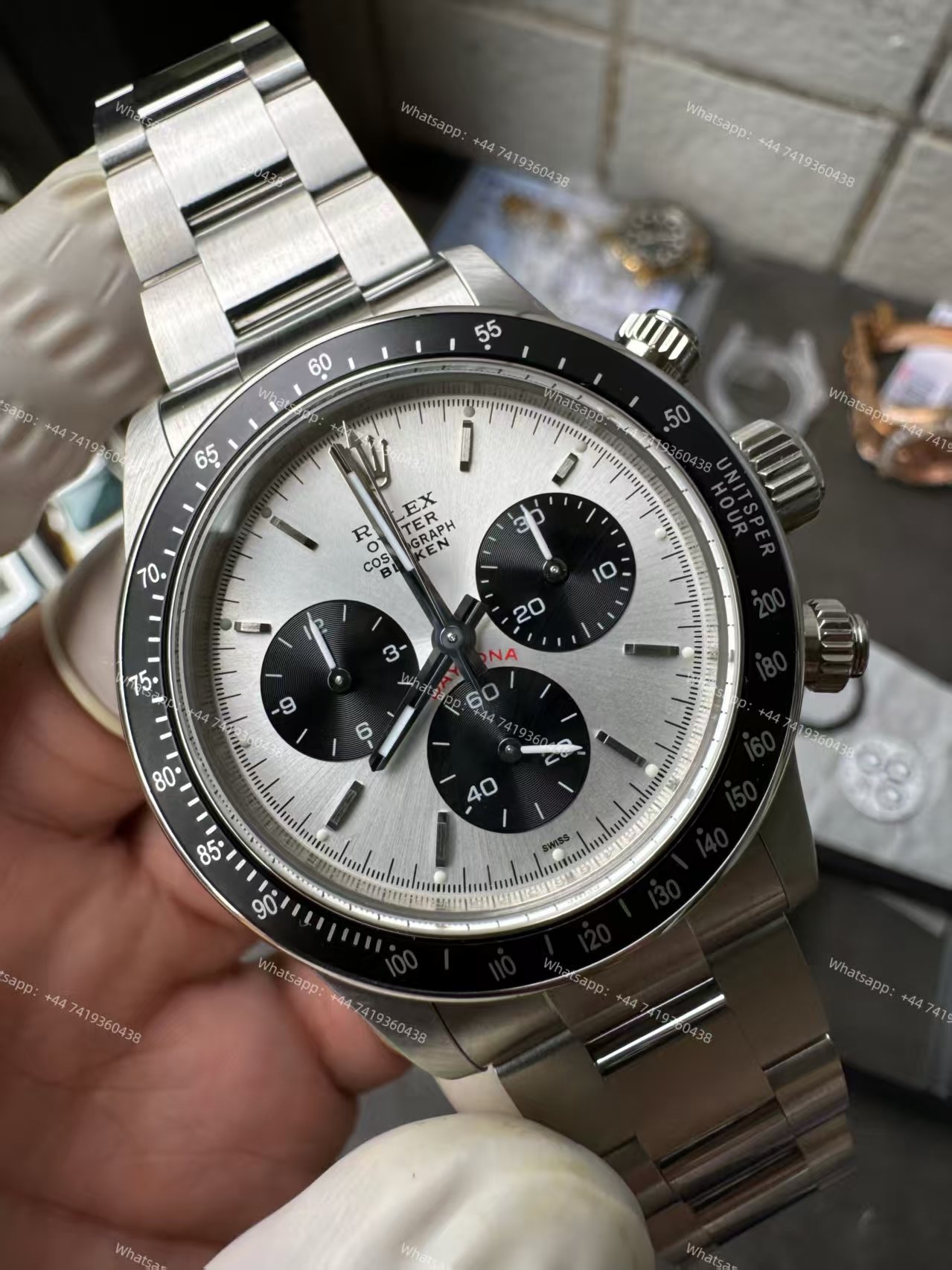 Rolex Daytona 116500 Panda Customization Blaken Paul Newman 4130 Movement Best Super Clone