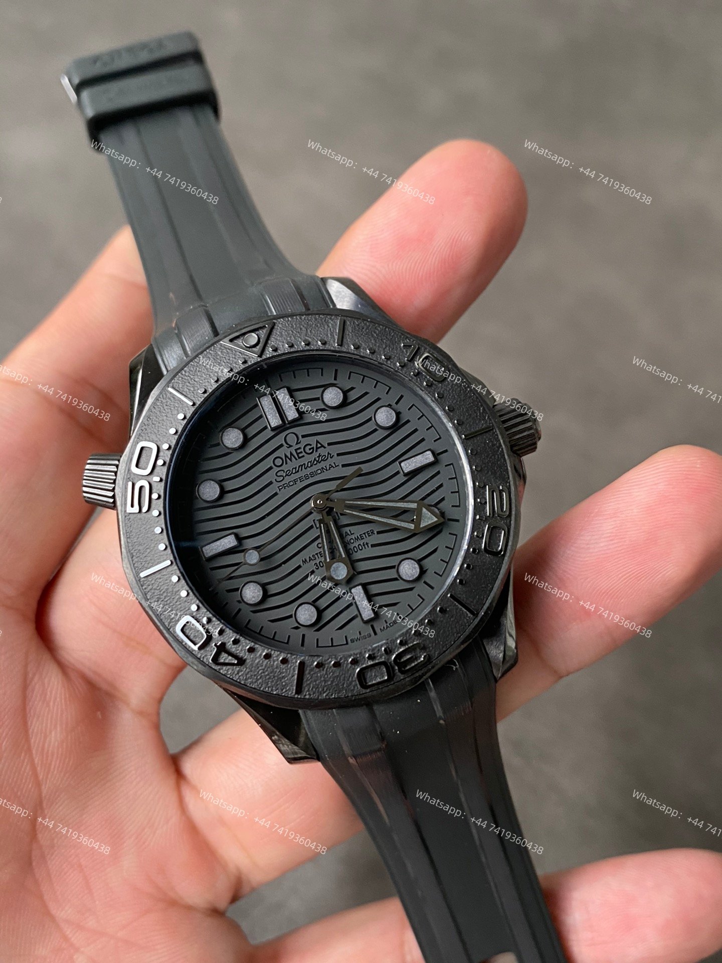 Omega Super Clone Seamaster Diver 300M 43.5MM 210.92.44.20.01.003