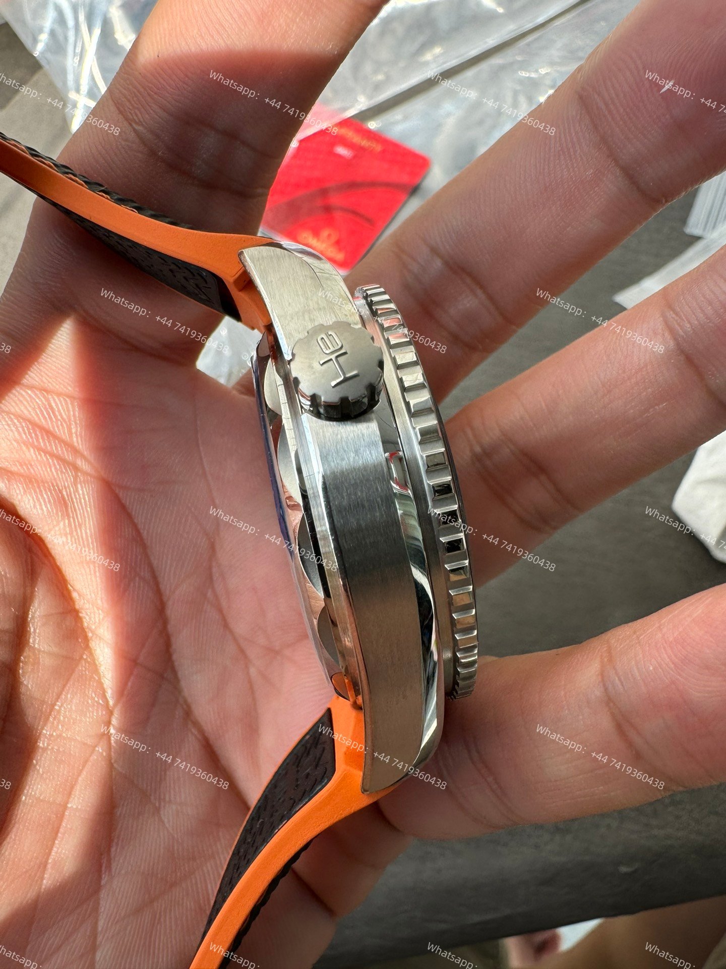 Omega Super Clone Seamaster Planet Ocean 600M 215.30.44.21.01.002 43.5mm Black Ceramic Dial Rubber Strap