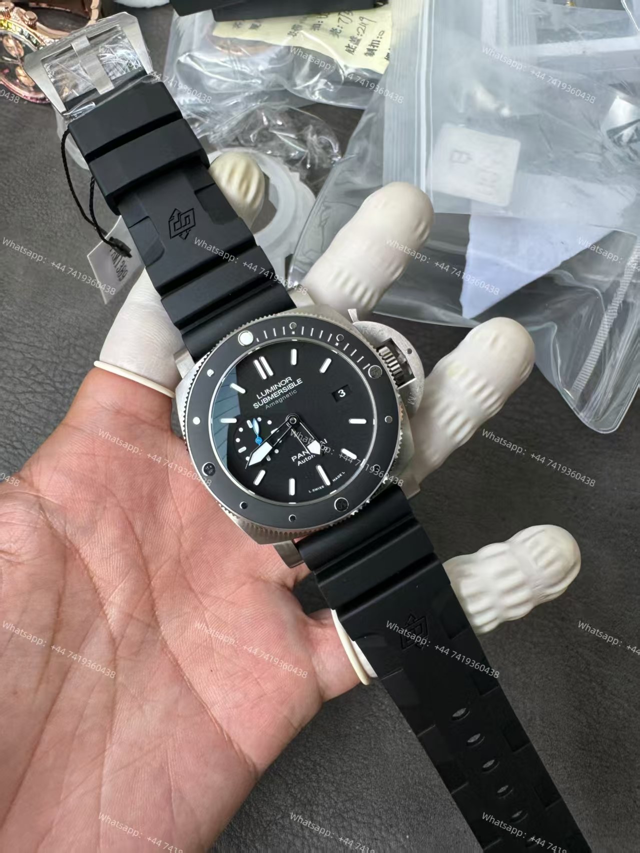 Panerai Super Clone Submersible PAM01389 Titanium Diver’s 47MM