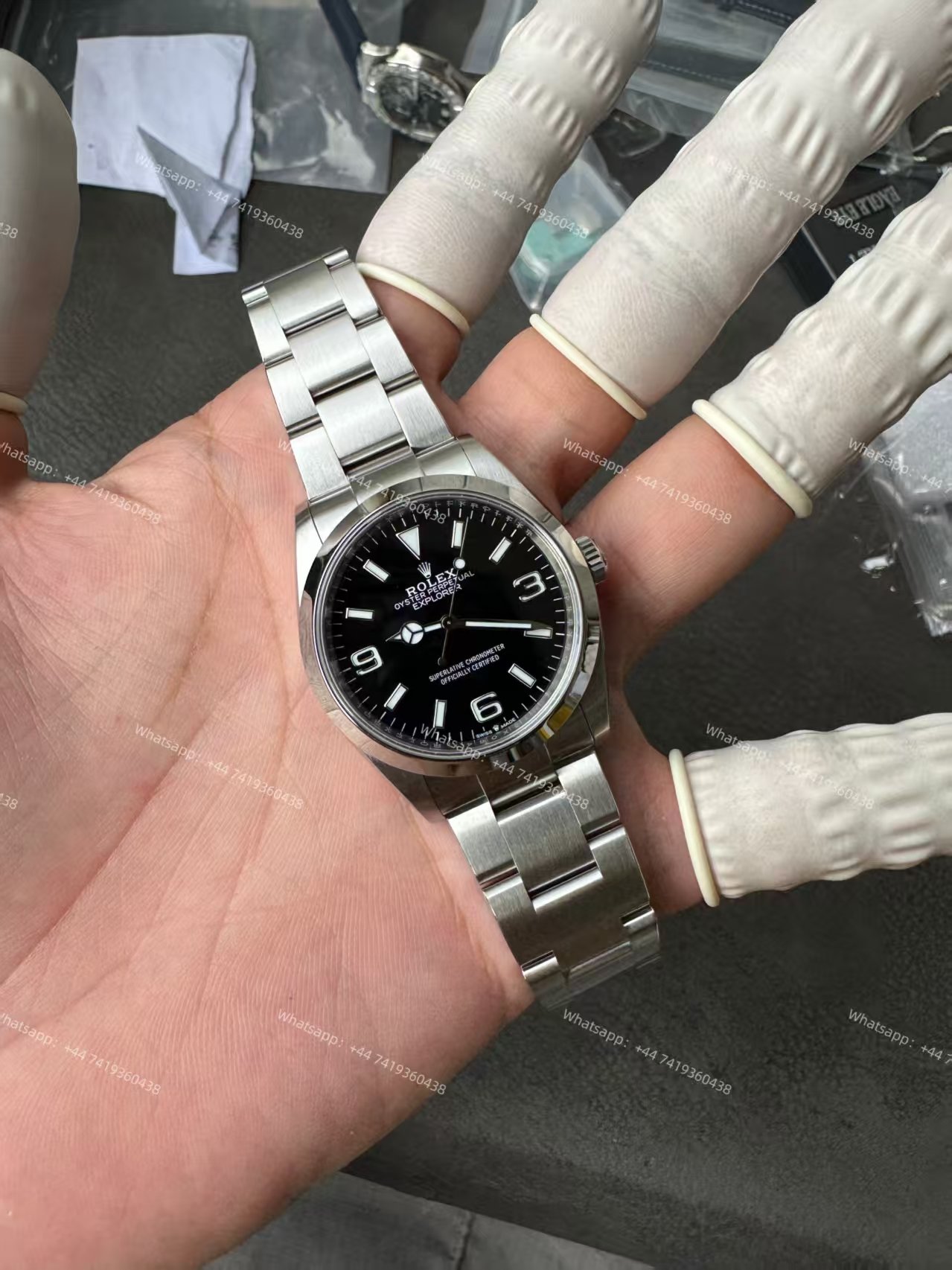 Rolex Explorer M124270-0001 1:1 Replica Black Dial 36MM 3230 Movement Super Clone Watch