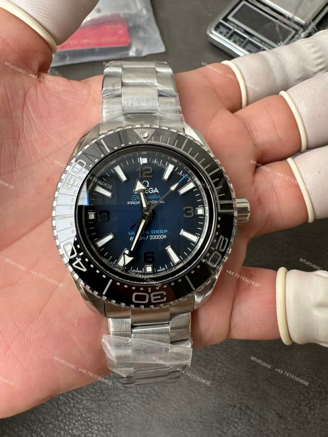 Omega Super Clone Seamaster Ocean Planet 6000M 45.5 MM 215.30.46.21.03.001